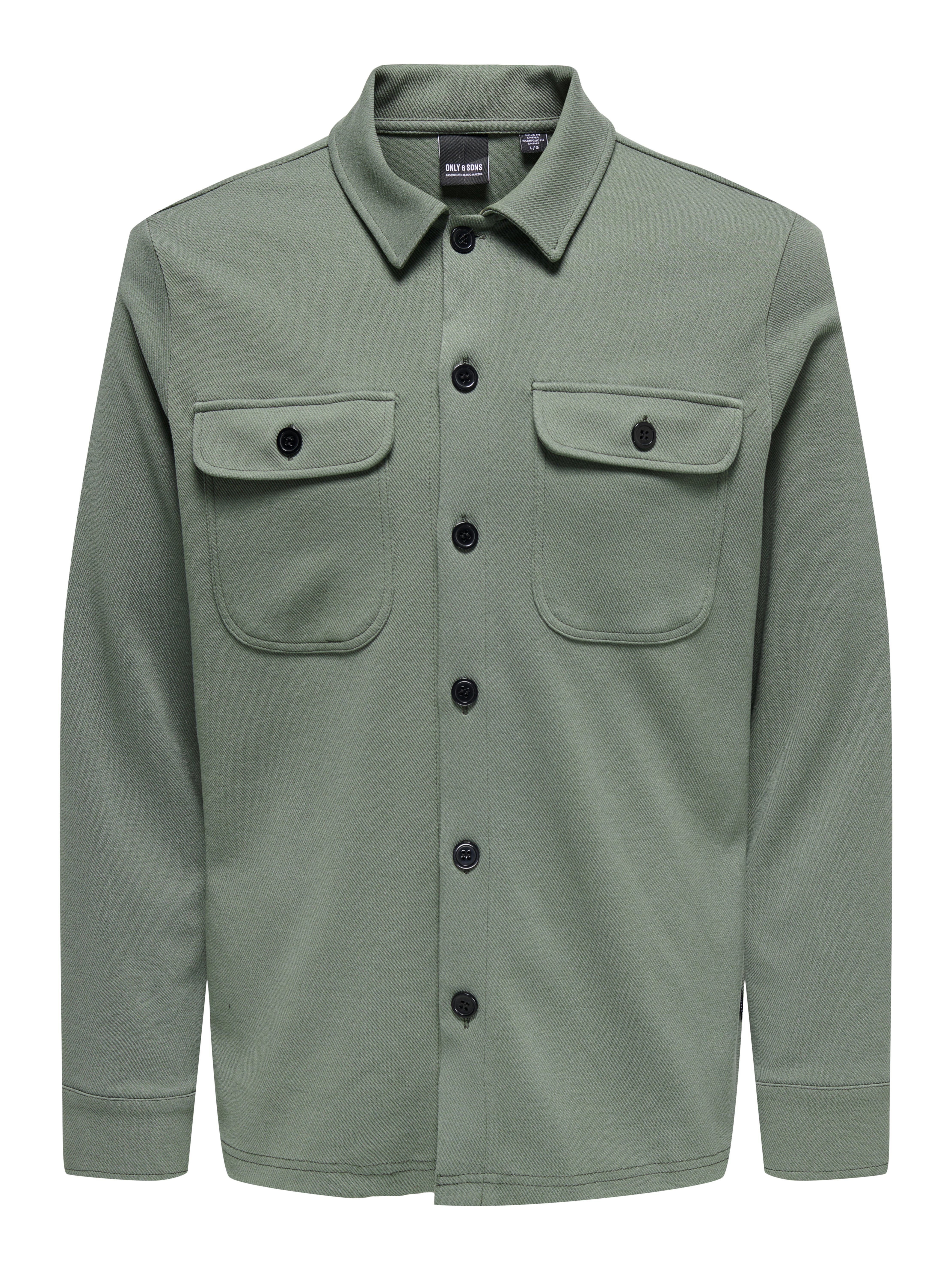ONLY & SONS Langarmhemd ONSNEWKODYL OVERSHIRT (1-tlg)