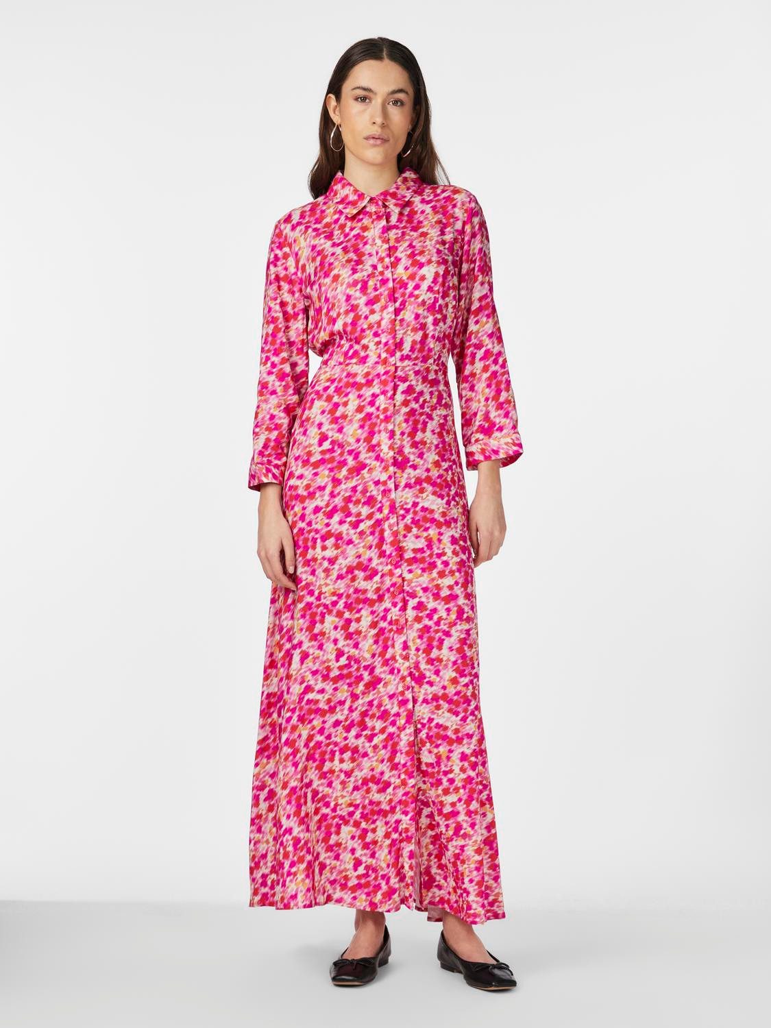 Y.A.S Hemdblusenkleid YASSAVANNA LONG SHIRT DRESS günstig online kaufen