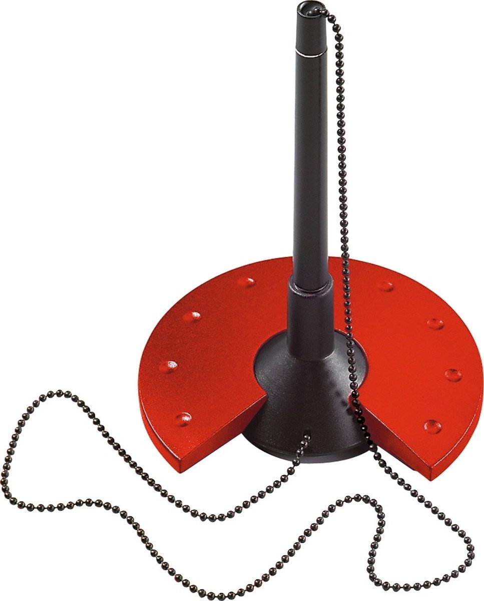 HELIT Kugelschreiber Kugelschreiberständer rot/schwarz