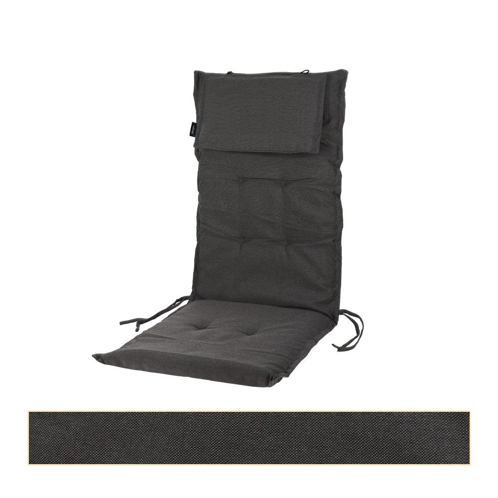 SLaaviinoo Hochlehnerauflage Gartenstuhlauflagen mit abnehmbarer Kopfstütze günstig online kaufen