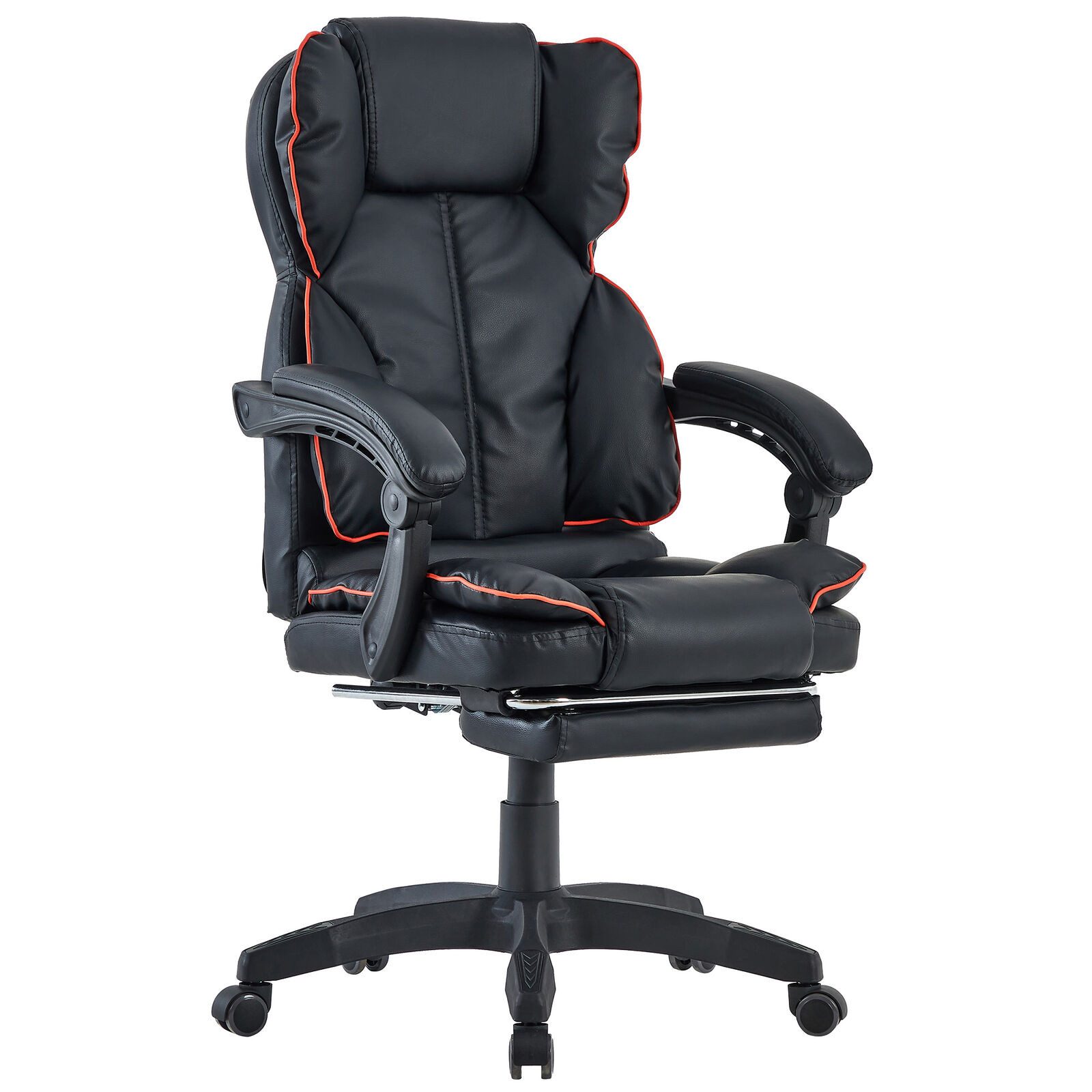 TRISENS Chefsessel Rafael Bürostuhl Home Office Chair Lederoptik-Design Fuß günstig online kaufen