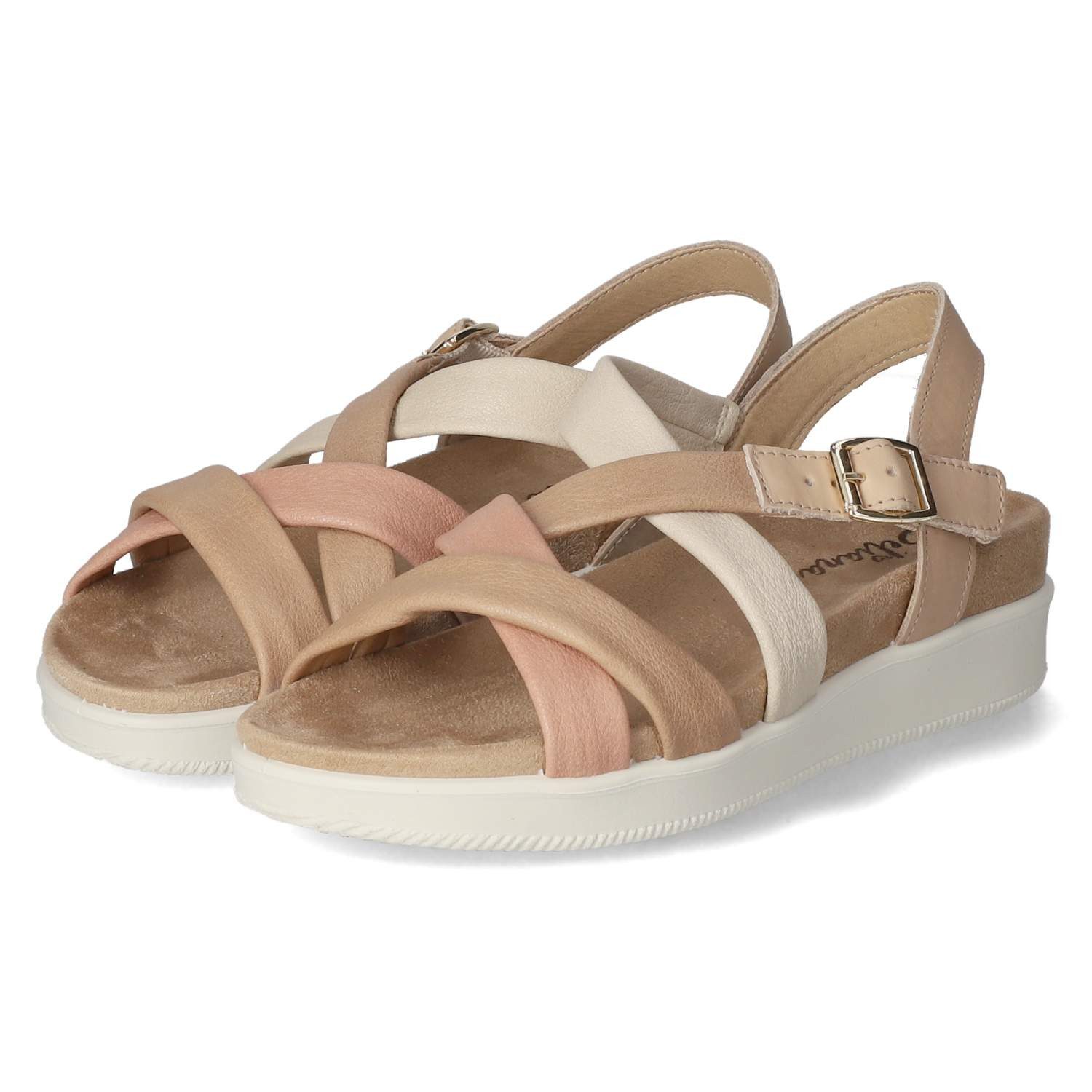 Beliana Beliana 75801002953008 Damen Leder und Synthetik taupe Sandalette