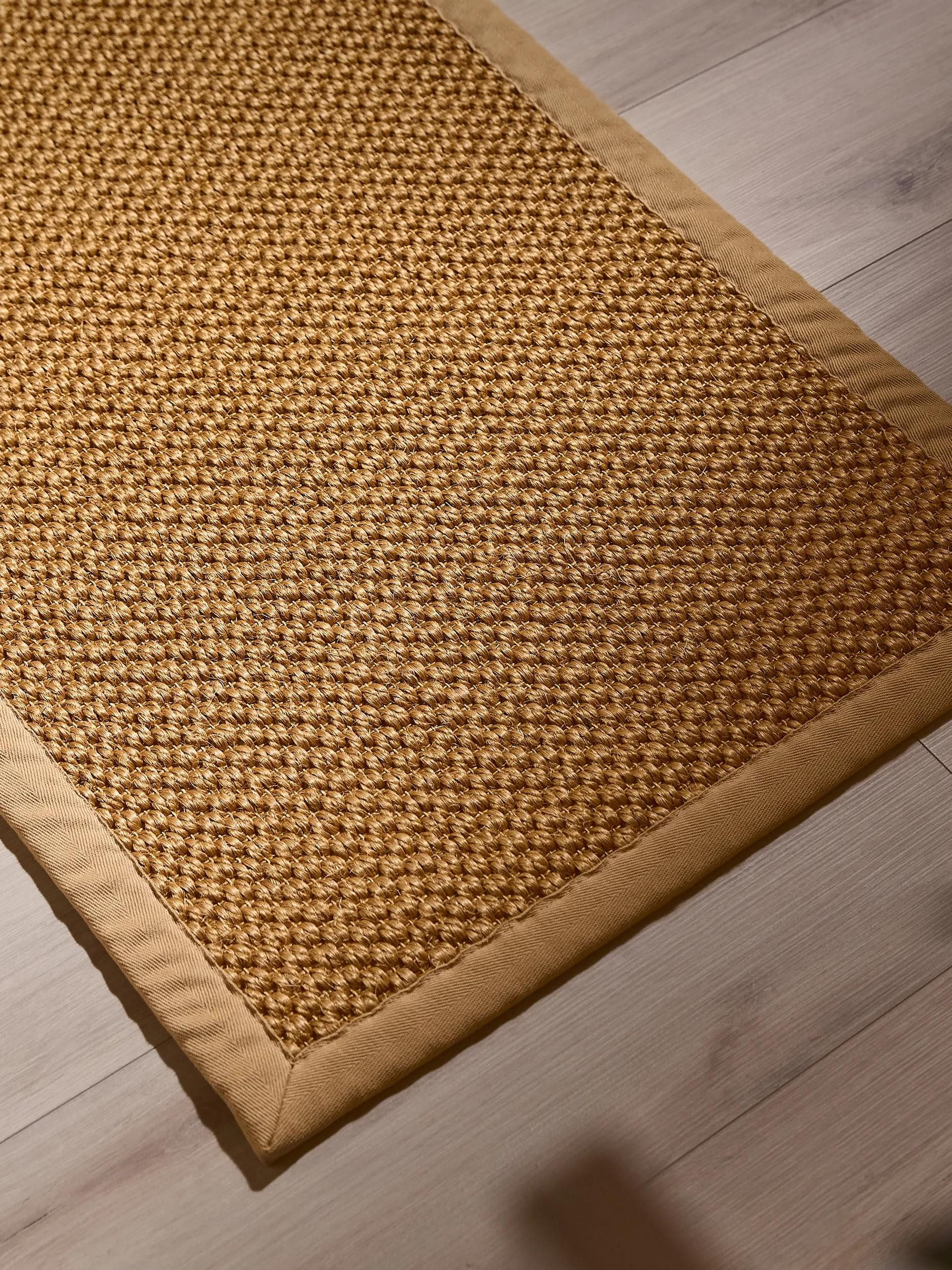 benuta Sisalteppich Greta, rechteckig, Höhe: 5 mm, 100% Sisal Naturfaser, Teppich Wohnzimmer, Esszimmer, Schlafzimmer