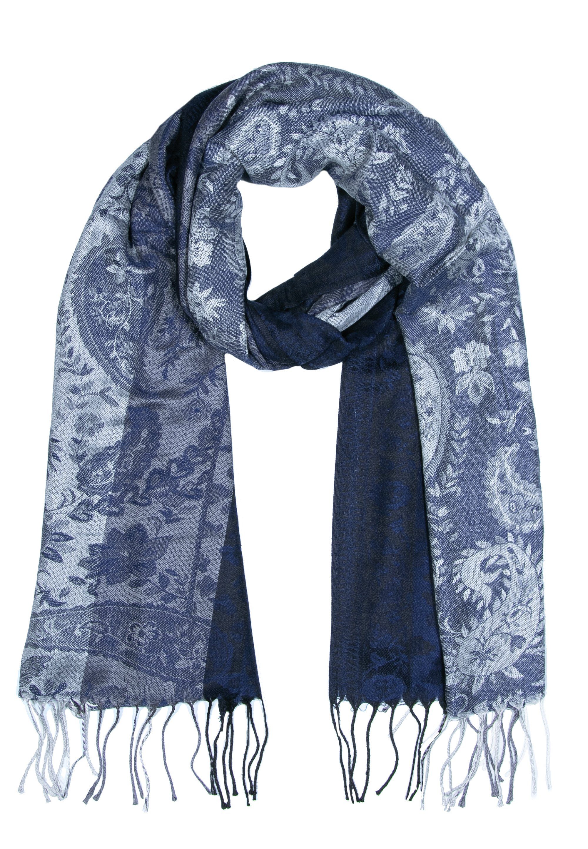 Goodman Design Modeschal Schal Romantik mit lebendigen Farben, Sehr hochwertiges Material