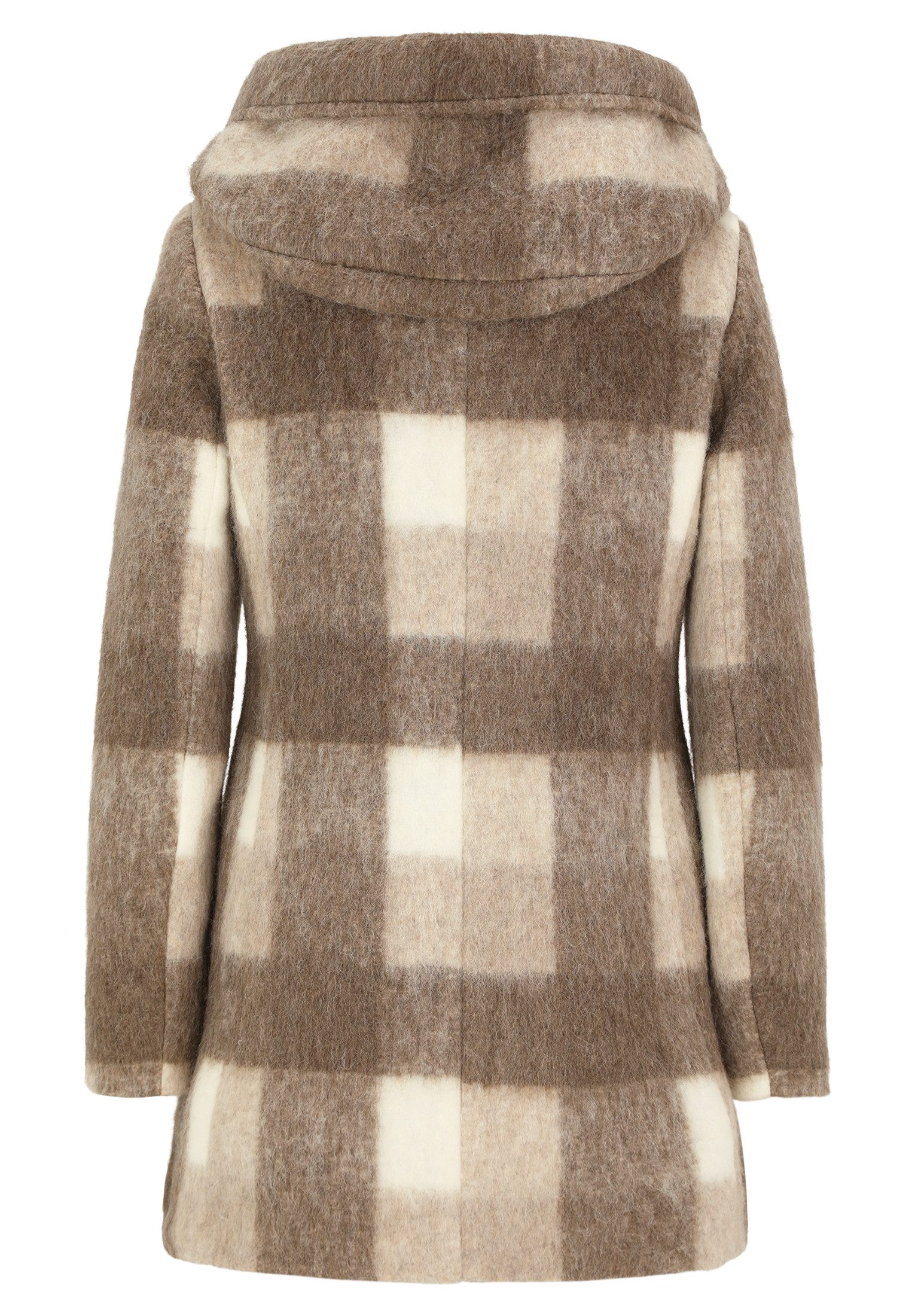 Amber & June Kurzjacke Damen mit Kapuze