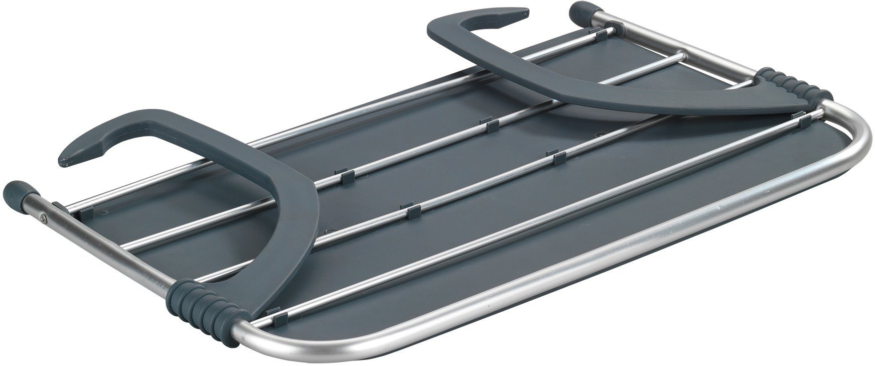 Maximex Heizungs- und Balkonwäschetrockner 2 in 1, auch als Ablage und Balkontisch verwendbar, 3 m Trockenlänge, klappbar