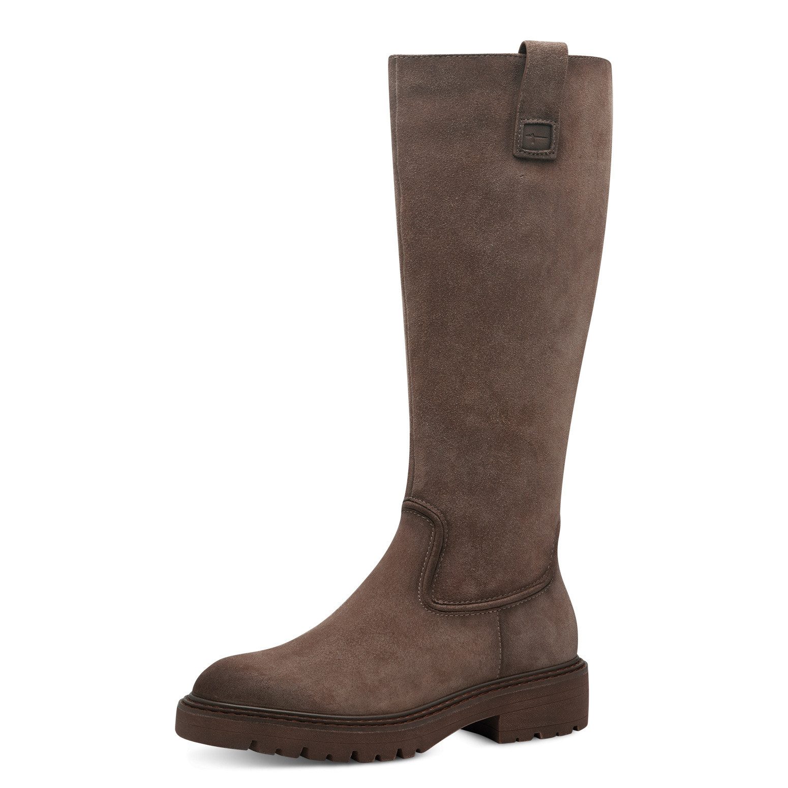 Tamaris Tamaris Damen Langschaftstiefel 1-25622-43-341 Taupe Stiefelette günstig online kaufen