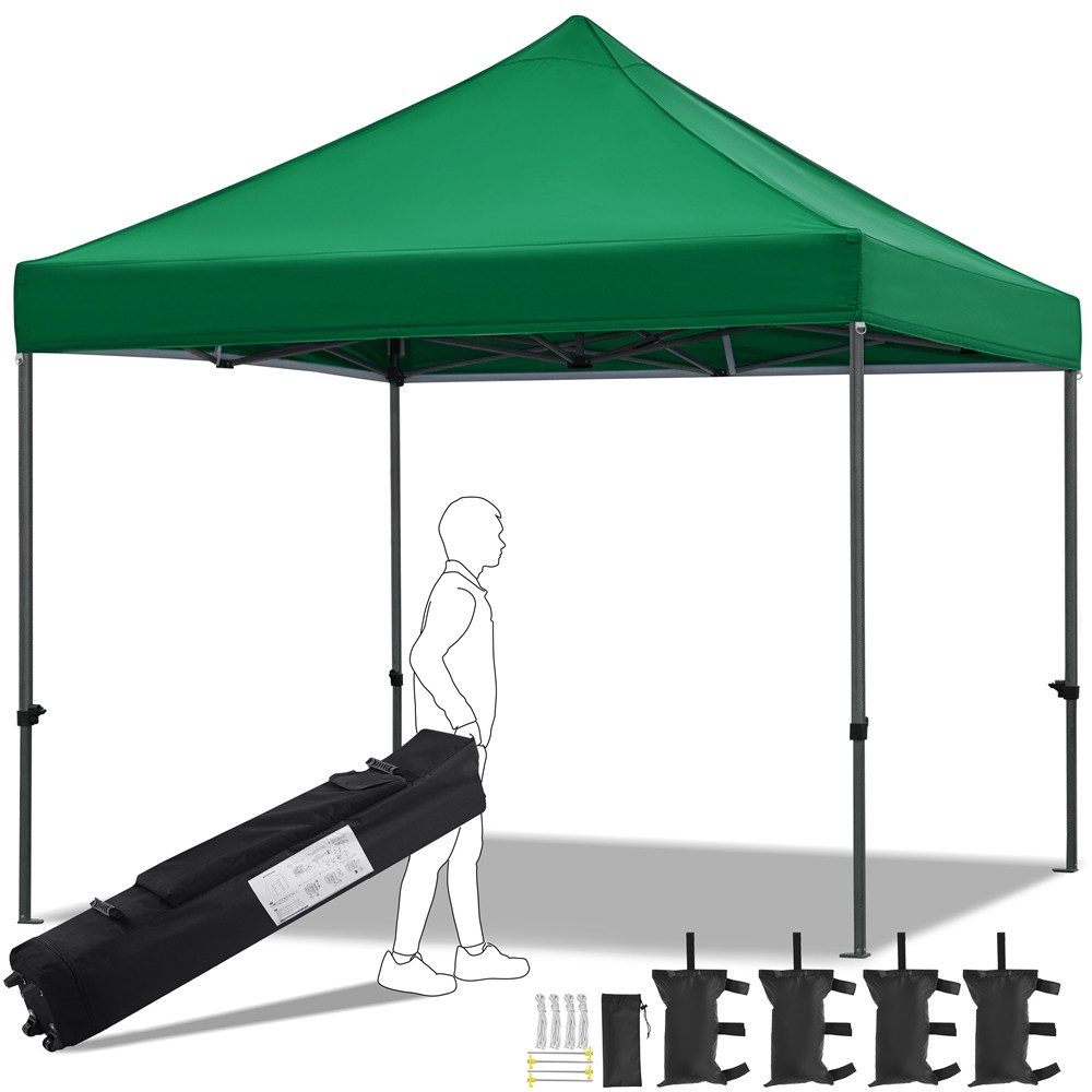 Yaheetech Faltpavillon 3x3m, Pavillon inkl. Tasche günstig online kaufen