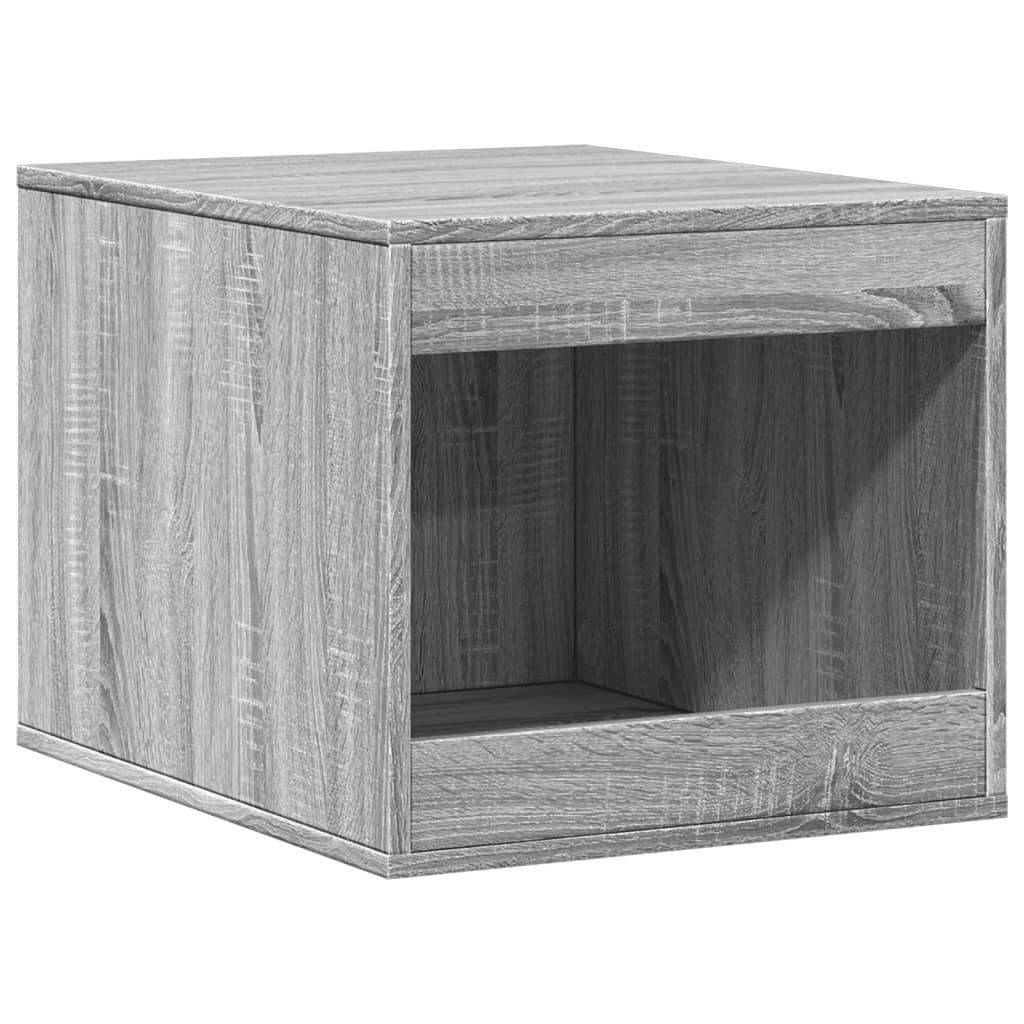 vidaXL Tierkorb NA Katzenklo Grau Sonoma 47x59x42 cm Spanplatte