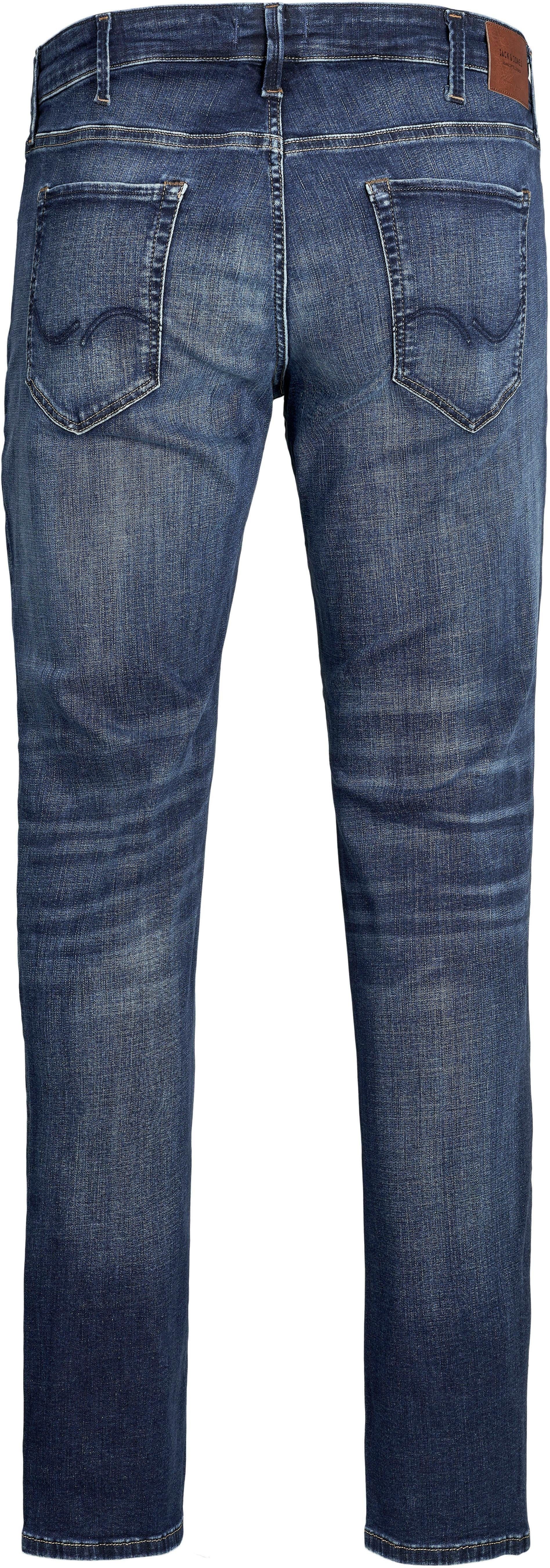denim PlusSize Jones Tim & Weite Icon Jeans blue bis Slim-fit-Jeans Jack 52