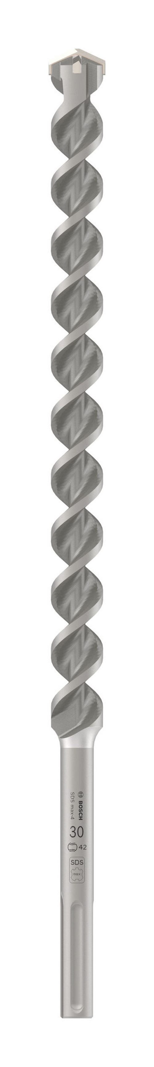 BOSCH Universalbohrer Pro SDS max-4, SDS max-4 Hammerbohrer, 30 x 400 x 520 mm