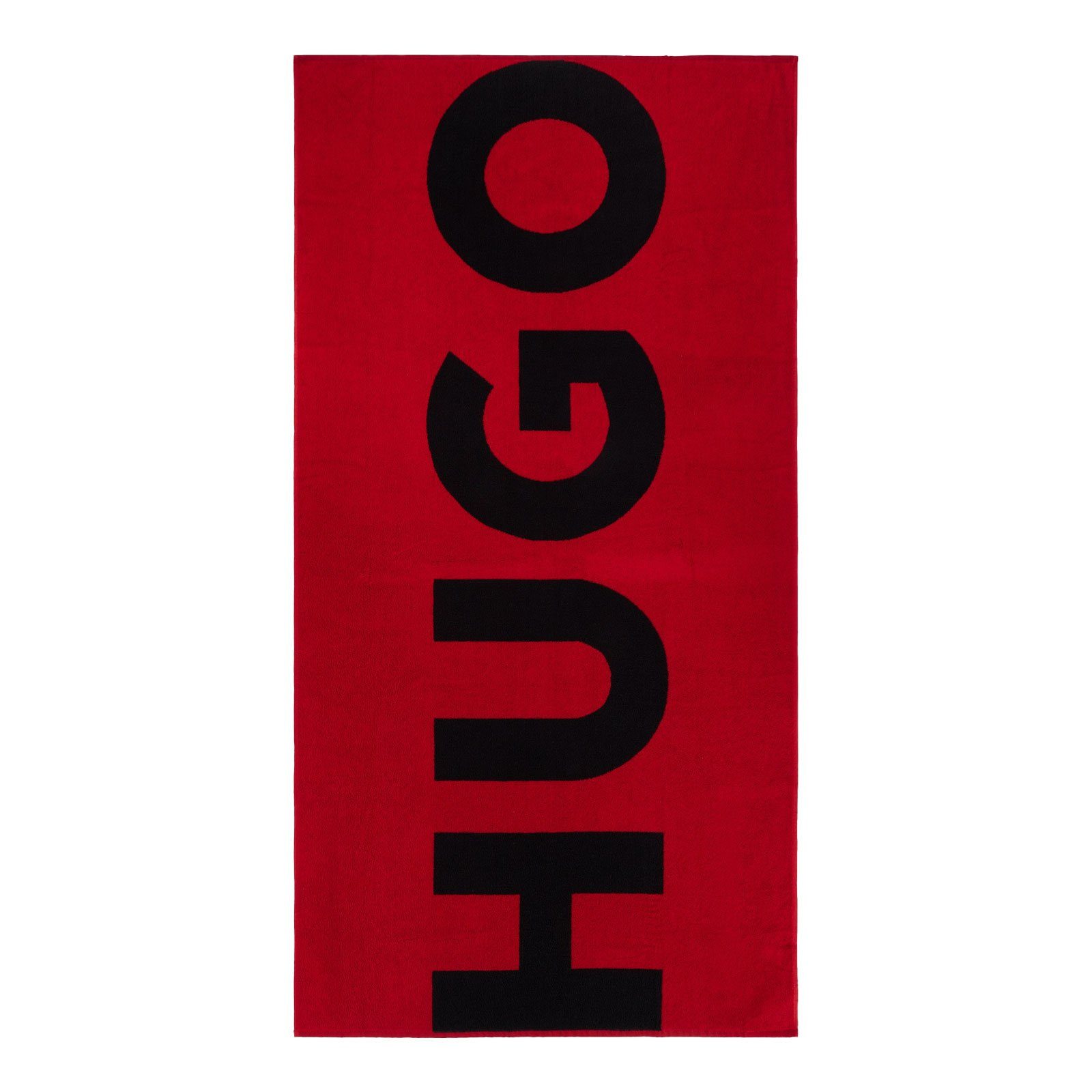 HUGO Badetuch Beach Towel Fashion, Frottee, mit großem Boss Logo