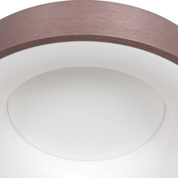Steinhauer LIGHTING LED Deckenleuchte, Deckenleuchte Deckenlampe bronze Wohnzimmerlampe Küchenleuchte Ring