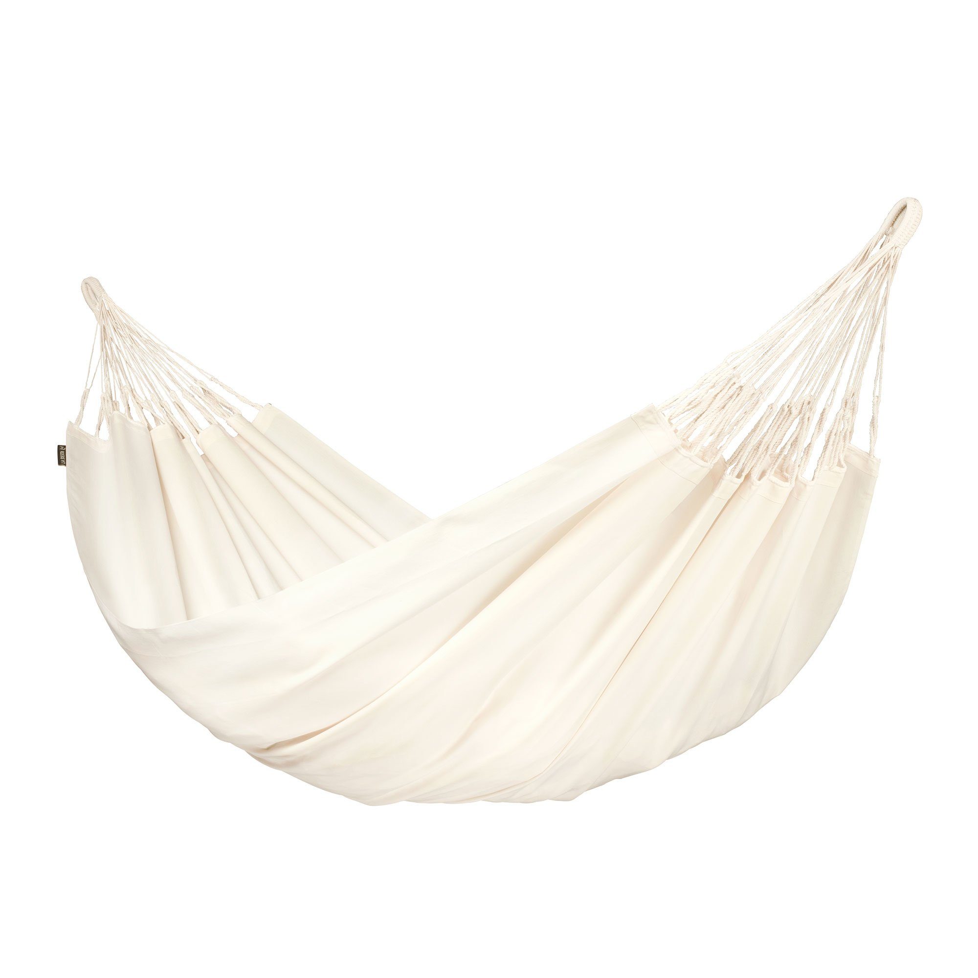 Hängematte Brisa Vanilla - Klassische Doppel-Hängematte Outdoor- LA SIESTA