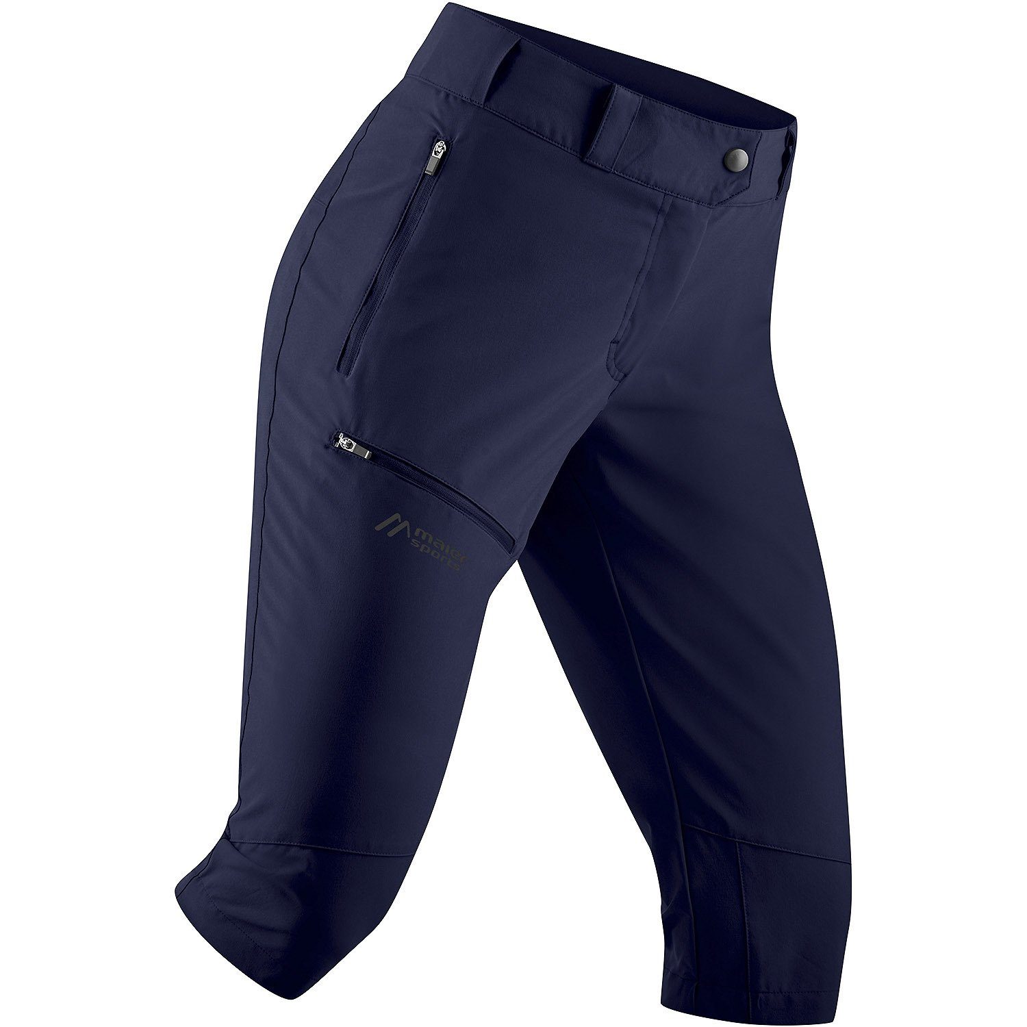 Maier Sports Latit Caprihose Funktionshose Marine