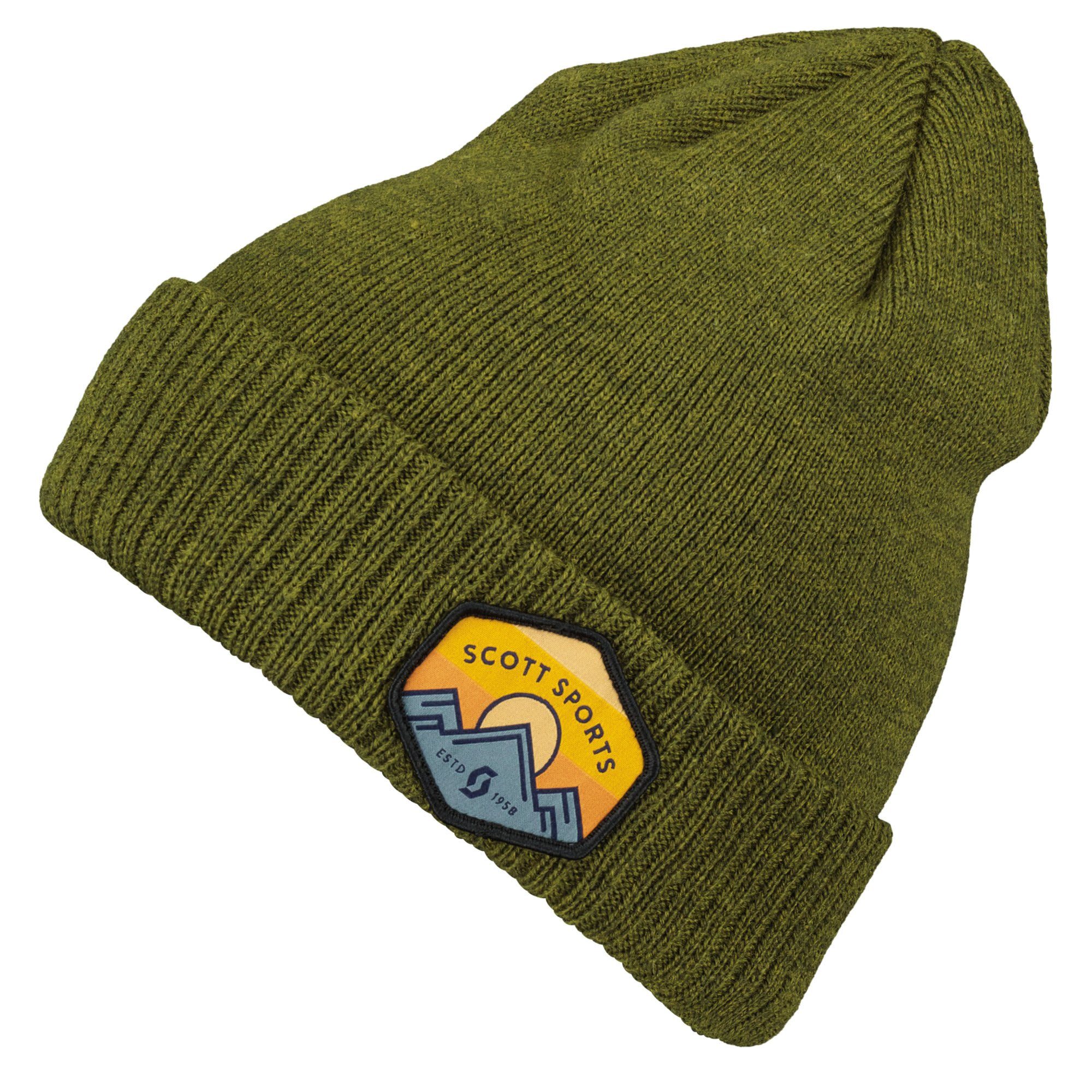 Scott Beanie Scott W Mountain 10 Beanie Damen Accessoires Fir Green