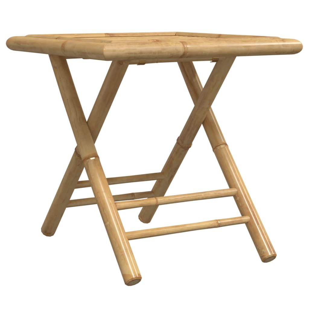 Gartentisch Gartentisch Klappbar 45x45x45 cm Bambus