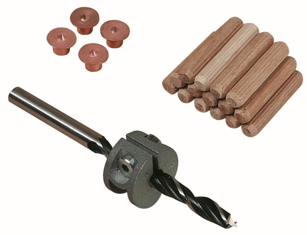 Schrauben- und Dübel-Set Wolfcraft Dübel-Set Ø 8 mm, 31 teilig