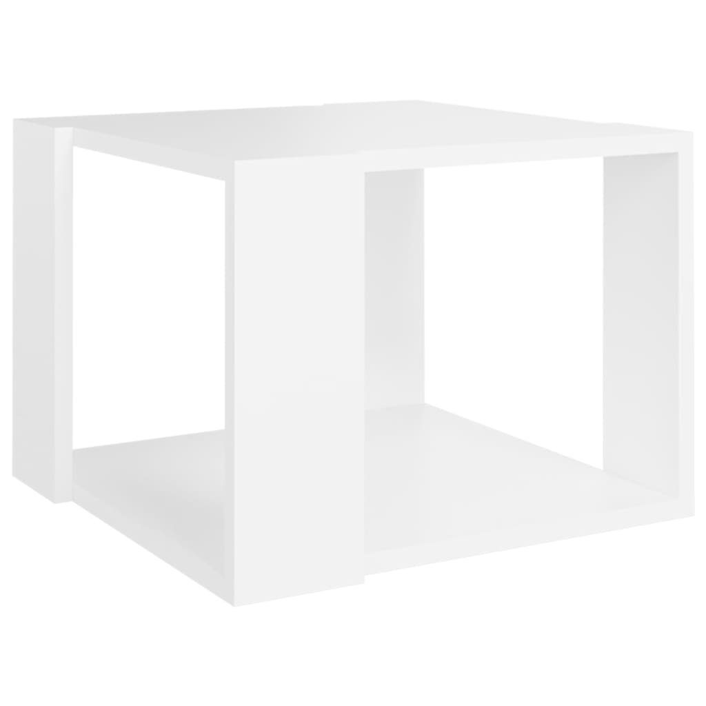 furnicato Couchtisch Weiß 40x40x30 cm Holzwerkstoff günstig online kaufen