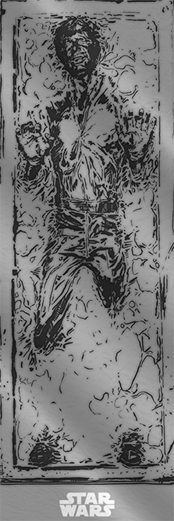 Poster Star Wars - Türposter - Han Solo Carbonite