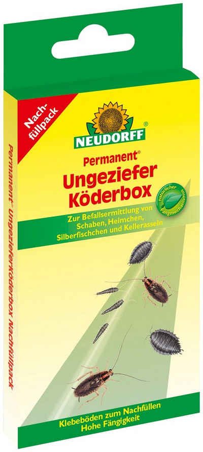 Neudorff Klebefalle Permanent Ungeziefer Köderbox, Nachfüllpack