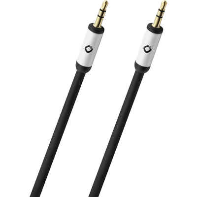 Oehlbach i-Connect Jack Audiokabel 3,5 Klinke auf 3,5 Klinke Audio-Kabel, 3,5 mm Klinke, 3,5mm Klinke (50 cm)