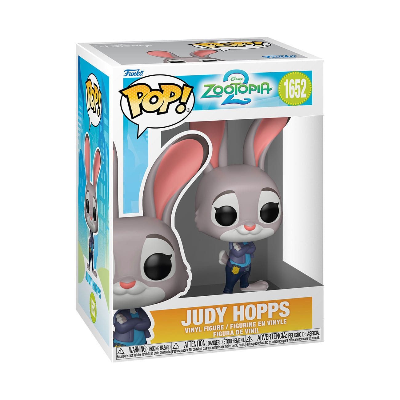 Funko Merchandise-Figur Zoomania 2 POP! Movies Vinyl Figur Judy Hopps 9 cm