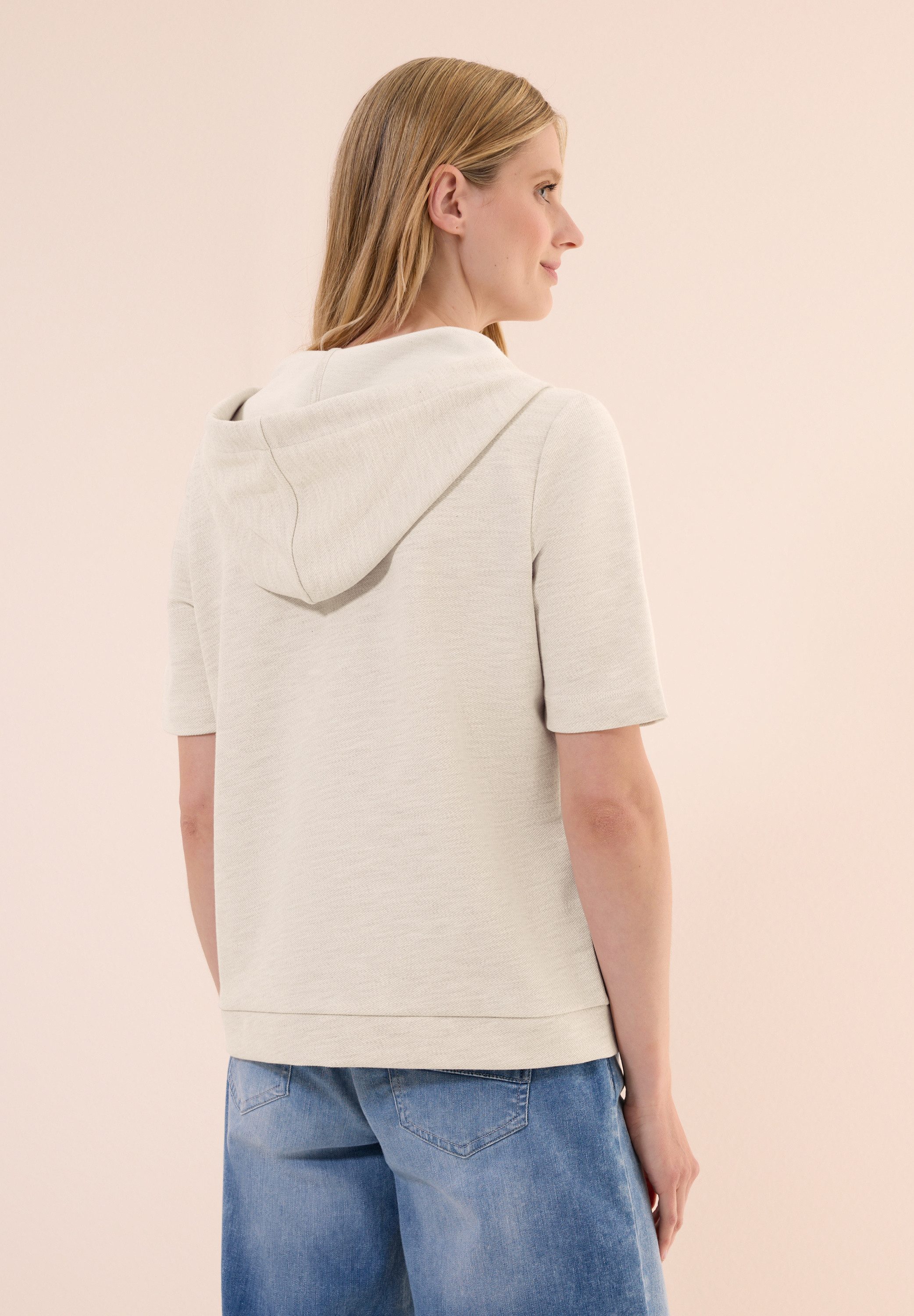 CECIL Kapuzensweatshirt kurzarm günstig online kaufen