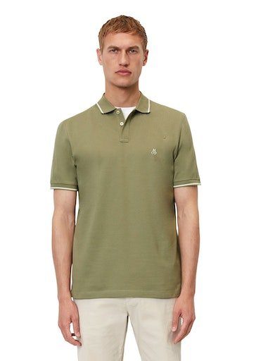 embroidery chest sleeve, olive at on short Marc side, mit slits Logostickerei Polo Poloshirt O'Polo shirt,