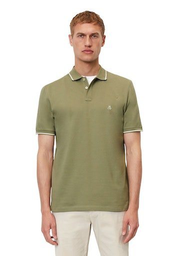 Marc O'Polo Poloshirt Polo shirt, short sleeve, slits at side, embroidery  on chest mit Logostickerei