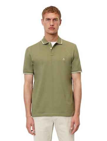 Marc O'Polo Poloshirt Polo shirt, short sleeve, slits at side, embroidery on chest mit Logostickerei