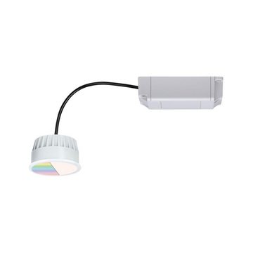 Paulmann LED Einbauleuchte Smartes Zigbee 3.0 LED Starter Set Coin in Weiß 3x 5,2W 1200lm RGBW, keine Angabe, Leuchtmittel enthalten: Ja, fest verbaut, LED, warmweiss, Einbaustrahler, Einbauleuchte