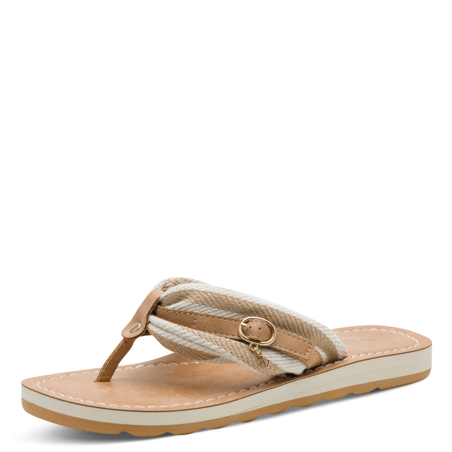 Tamaris Zehentrenner Dianette, Sommerschuh, Strandschuh mit verschiedenen Motiven