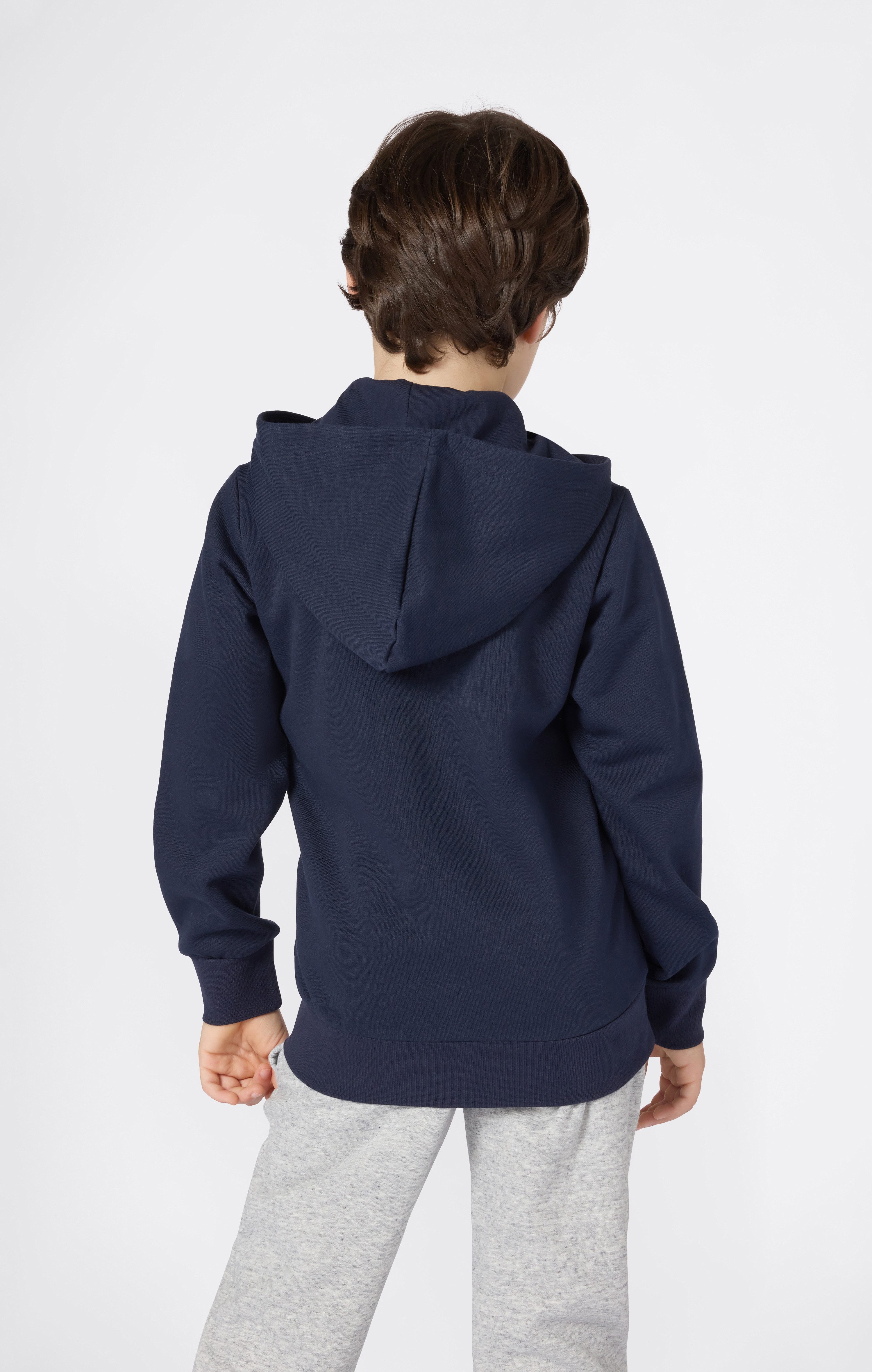 Champion Kapuzensweatjacke ICONS CONTRAST Full Zip Hoodie mit durchgehendem Reißverschluss, aus Baumwolle und Polyester