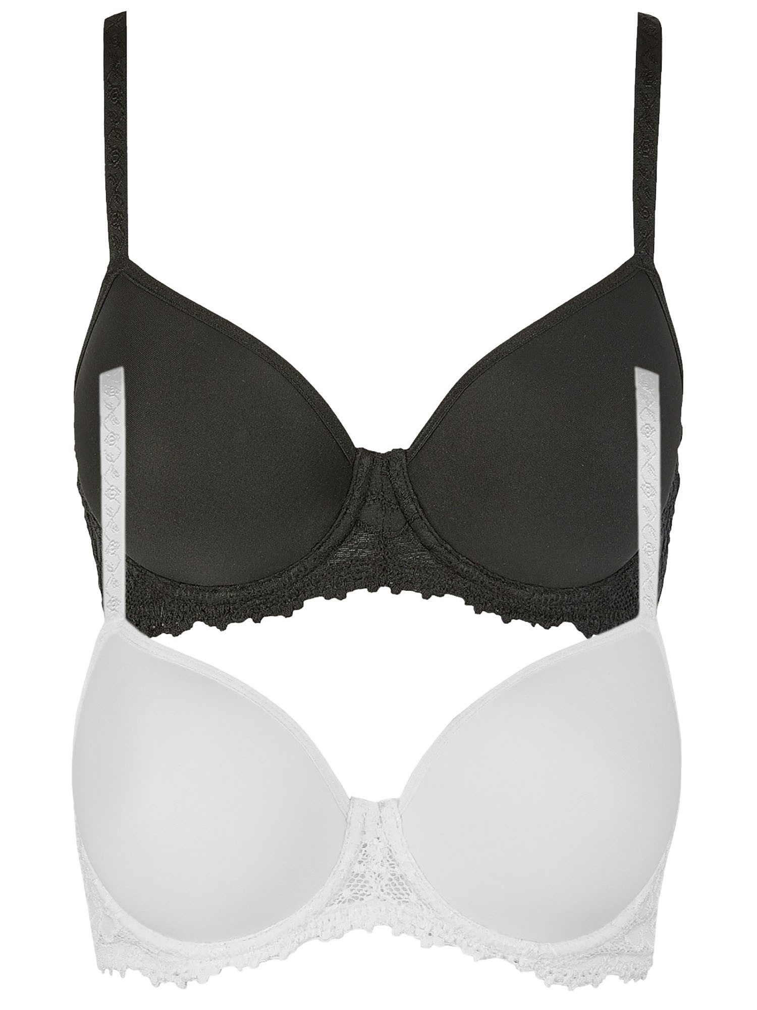 Nina Von C. Set: Schalen-BH 2er Pack Spacer BH mit Bügel Millefleurs (Spar-Set, 2-tlg)