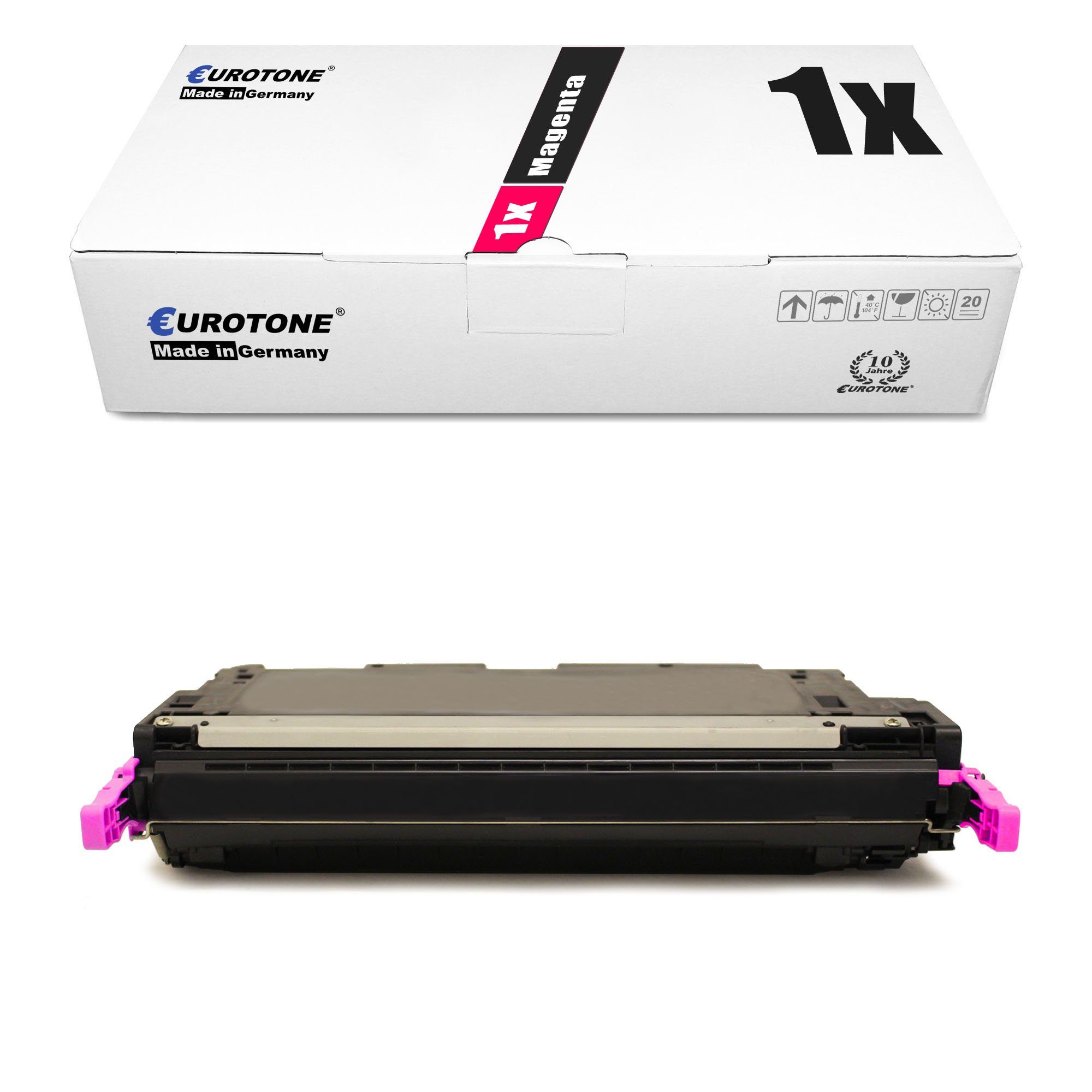 Eurotone Tonerkartusche fr CP4005 LJ 642A ersetzt Magenta CB403A HP Toner