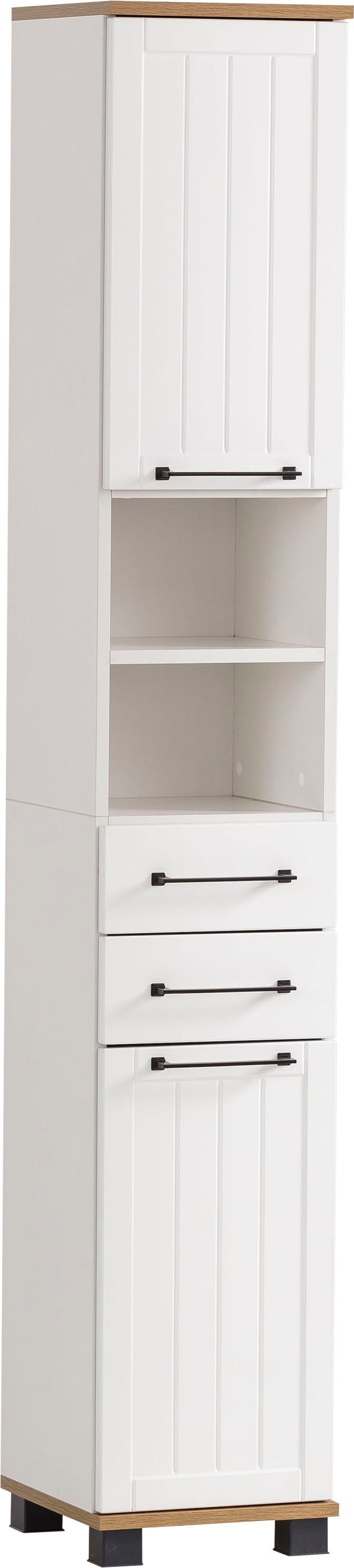 Schildmeyer Hochschrank Jelda, Hochschrank, Made in Germany, B 30,3 cm Solide Verarbeitung - Dieses Produkt ist in Deutschland gefertigt