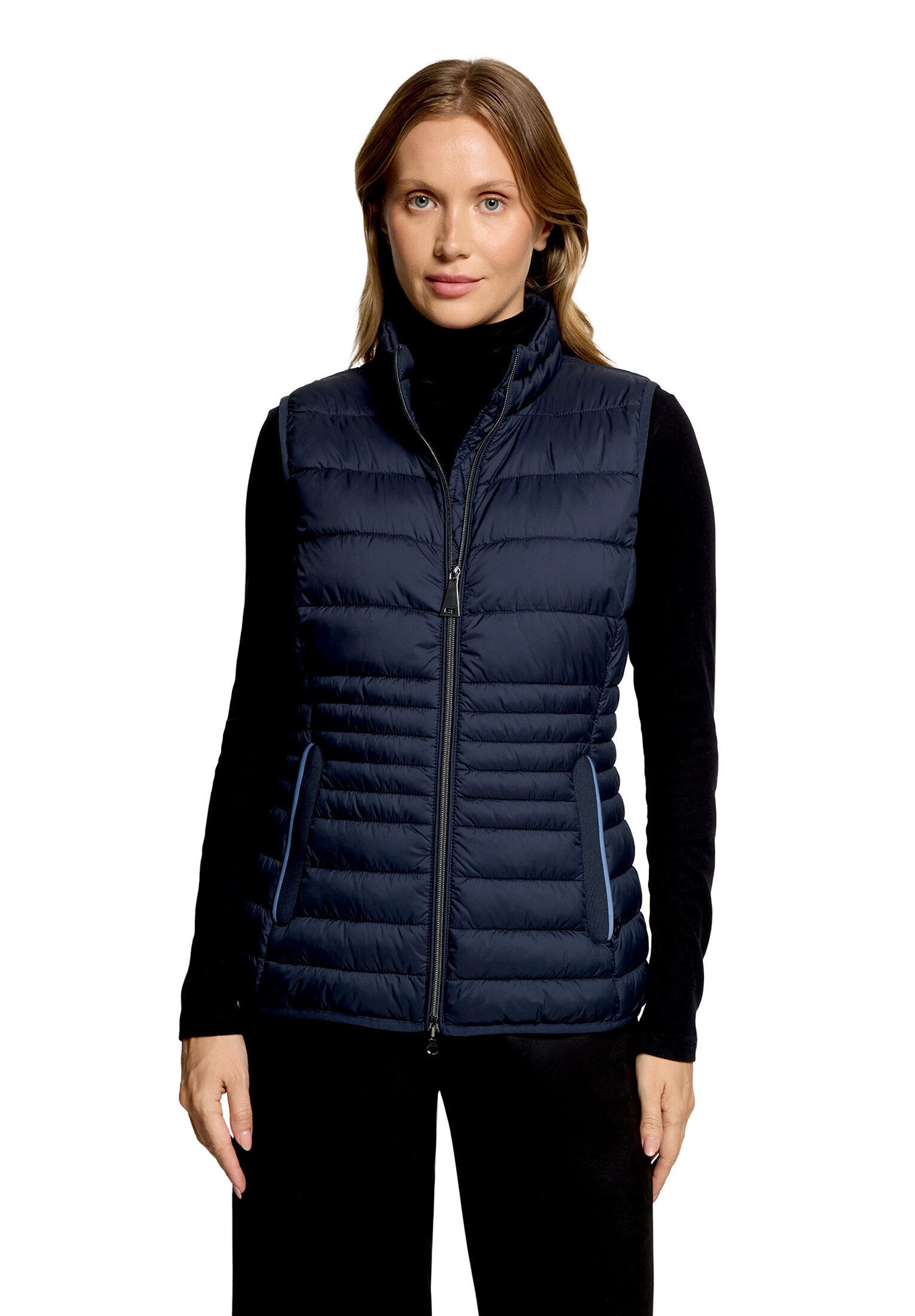 Betty Barclay Strickweste Damen mit Stehkragen
