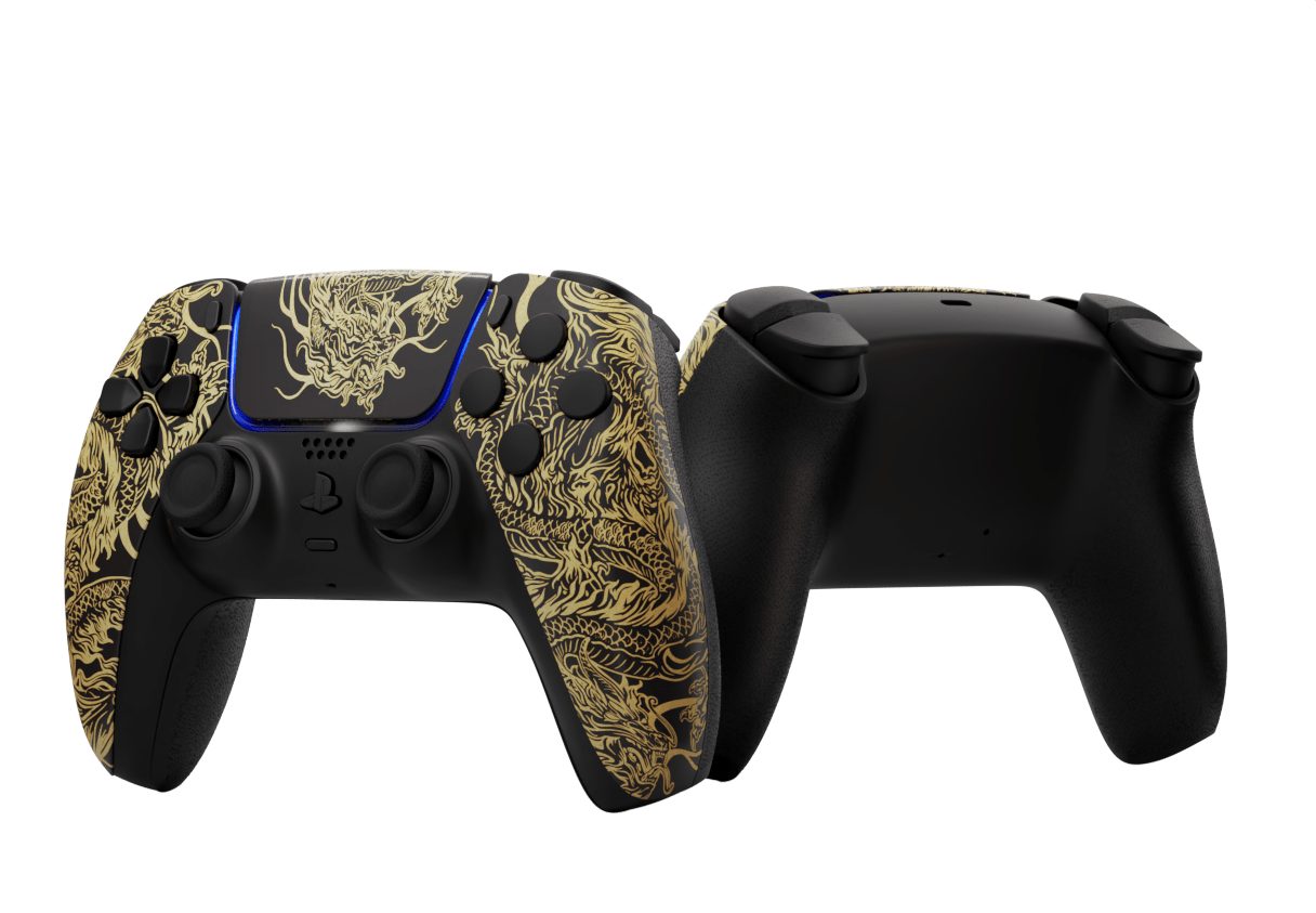 Luxcontroller PS5 Custom Design (4 Tasten, zusätzliche Sticks) Controller Paddle austauschbare 5-Controller PlayStation