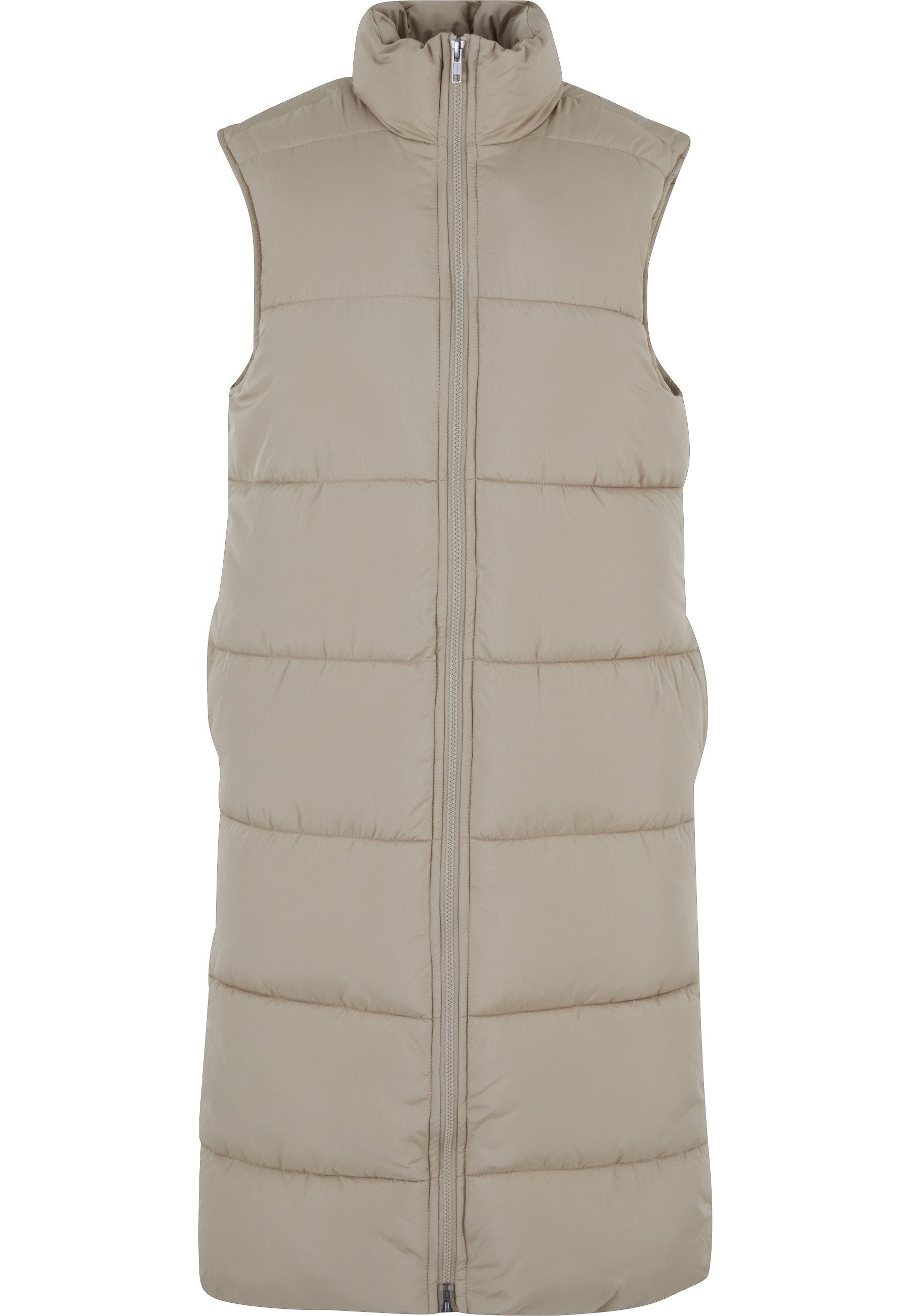 URBAN CLASSICS Steppweste Urban Classics Damen Ladies Long Puffer Vest