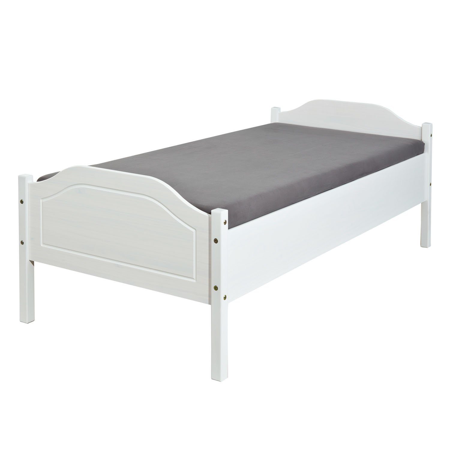 ebuy24 Bett »Kim Bett 90x200 cm, weiss.« kaufen | OTTO