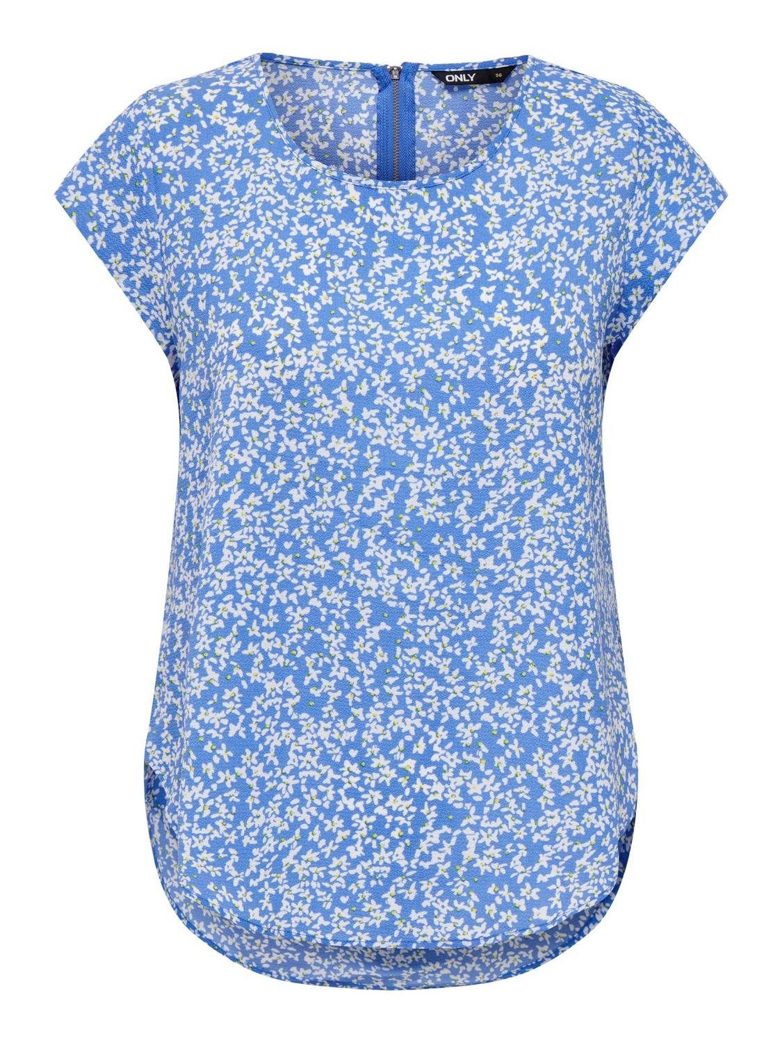 ONLY Blusenshirt ONLVIC S/S AOP TOP günstig online kaufen