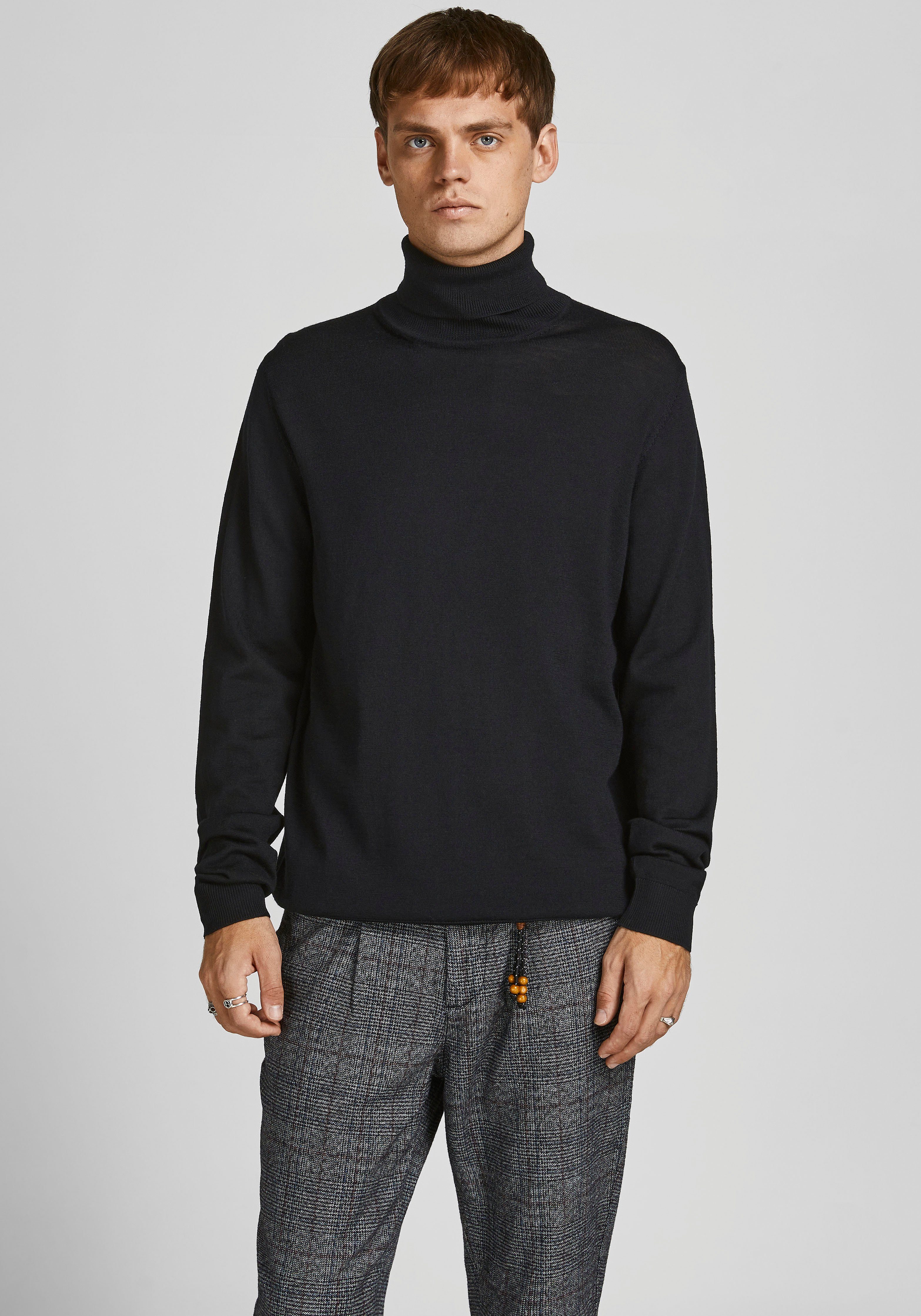 merino roll neck sweater