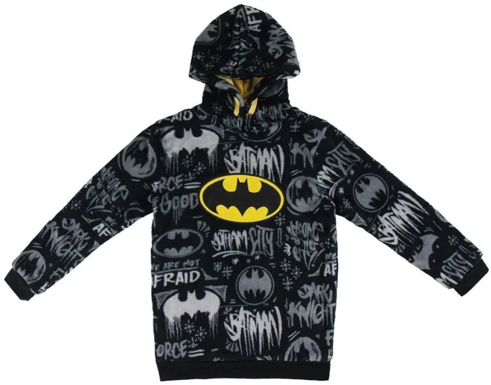 Batman Hoodie BATMAN Fleecehoodie 10 12 günstig online kaufen