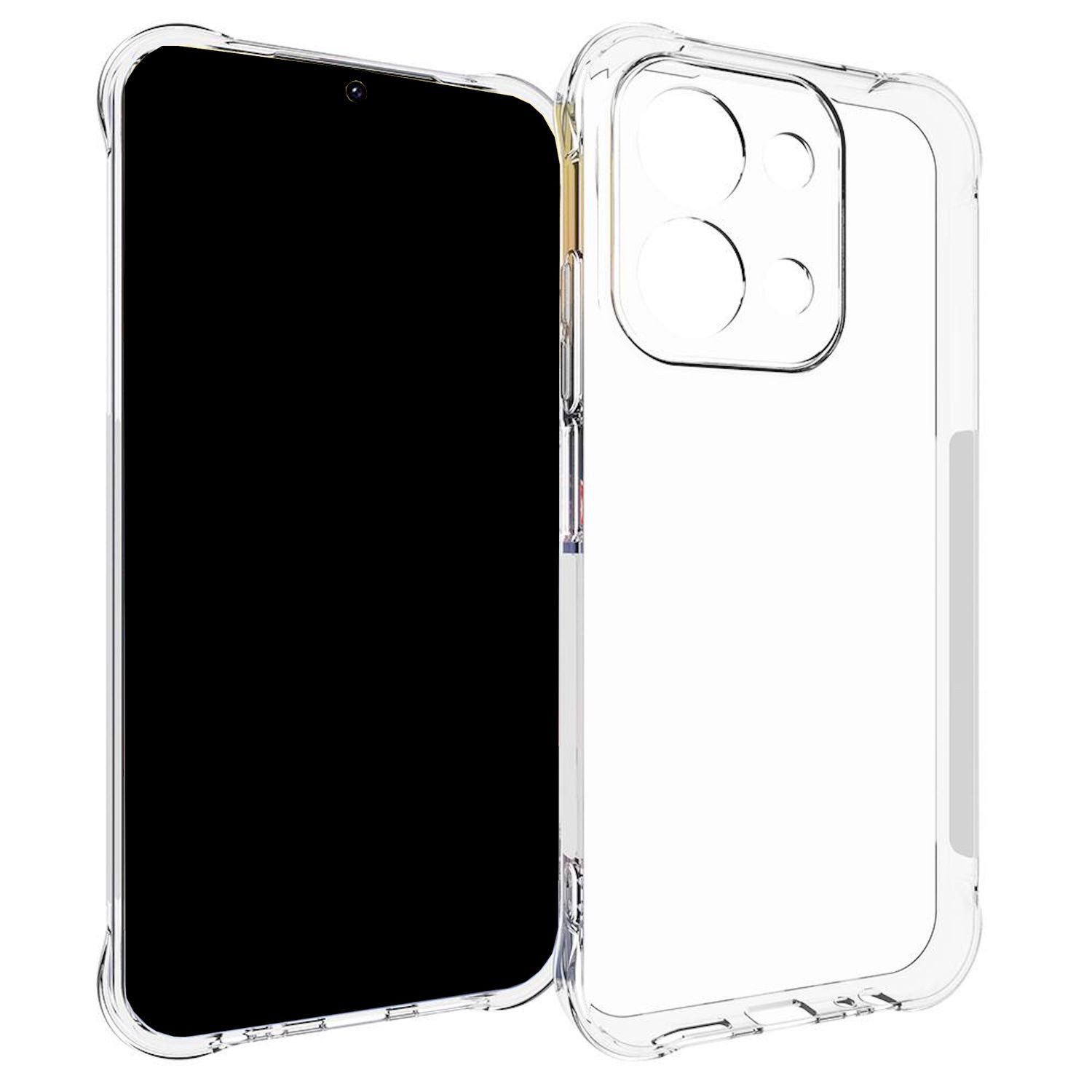 Wigento Handyhülle Für Xiaomi Redmi 15C 5G / 4G / Poco C85 4G TPU Schock Handy Hülle, Stoßfeste TPU Hülle mit rutschfestem Design