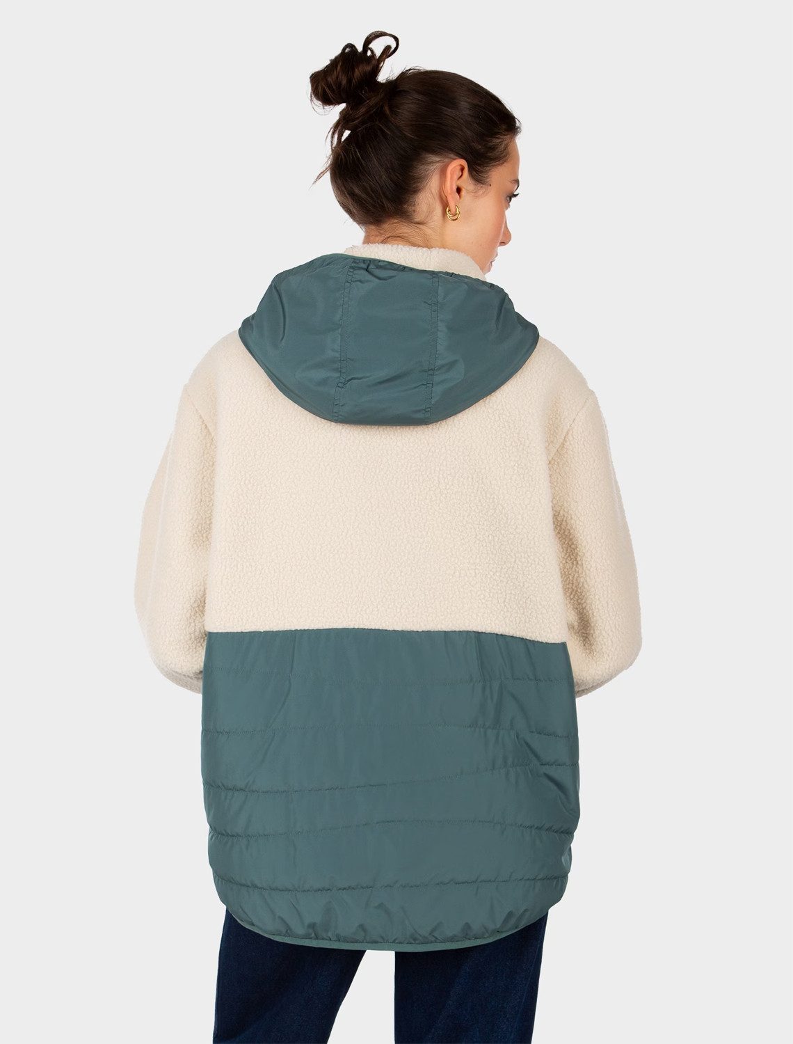 iriedaily Fleecejacke IrieDaily Arctik Long Jacket (1-St) verdeckter Reißve günstig online kaufen