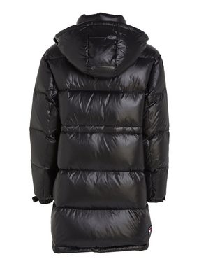 Tommy Jeans Winterjacke TJW MIDI ALASKA PUFFER mit Tommy Jeans Markenlabel