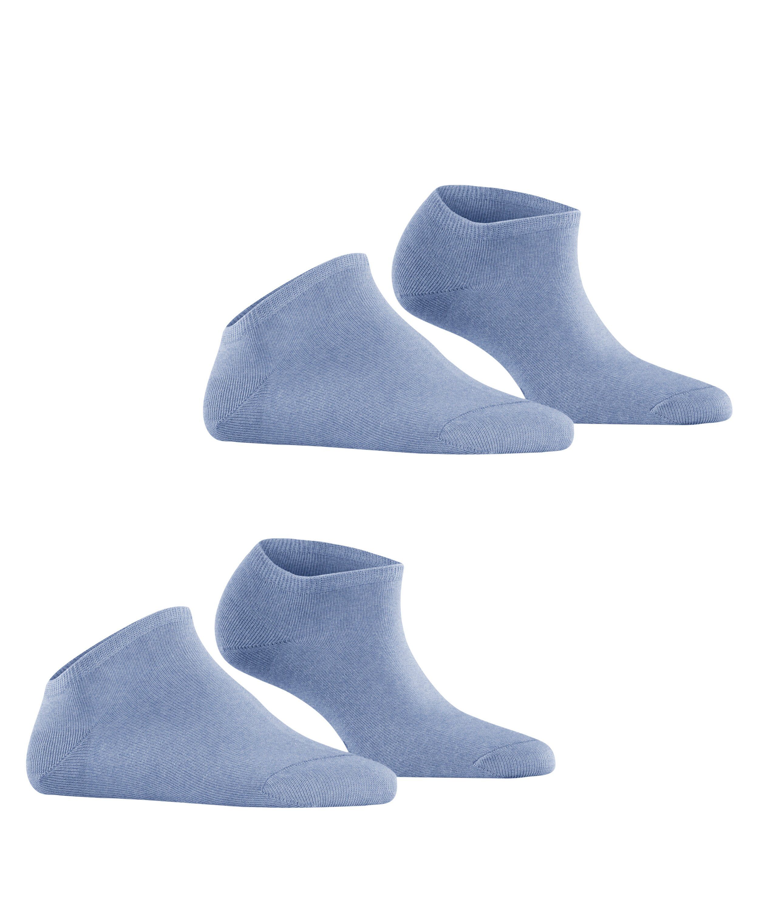 Esprit Sneakersocken Uni 2-Pack (2-Paar) mit hohem Baumwollanteil