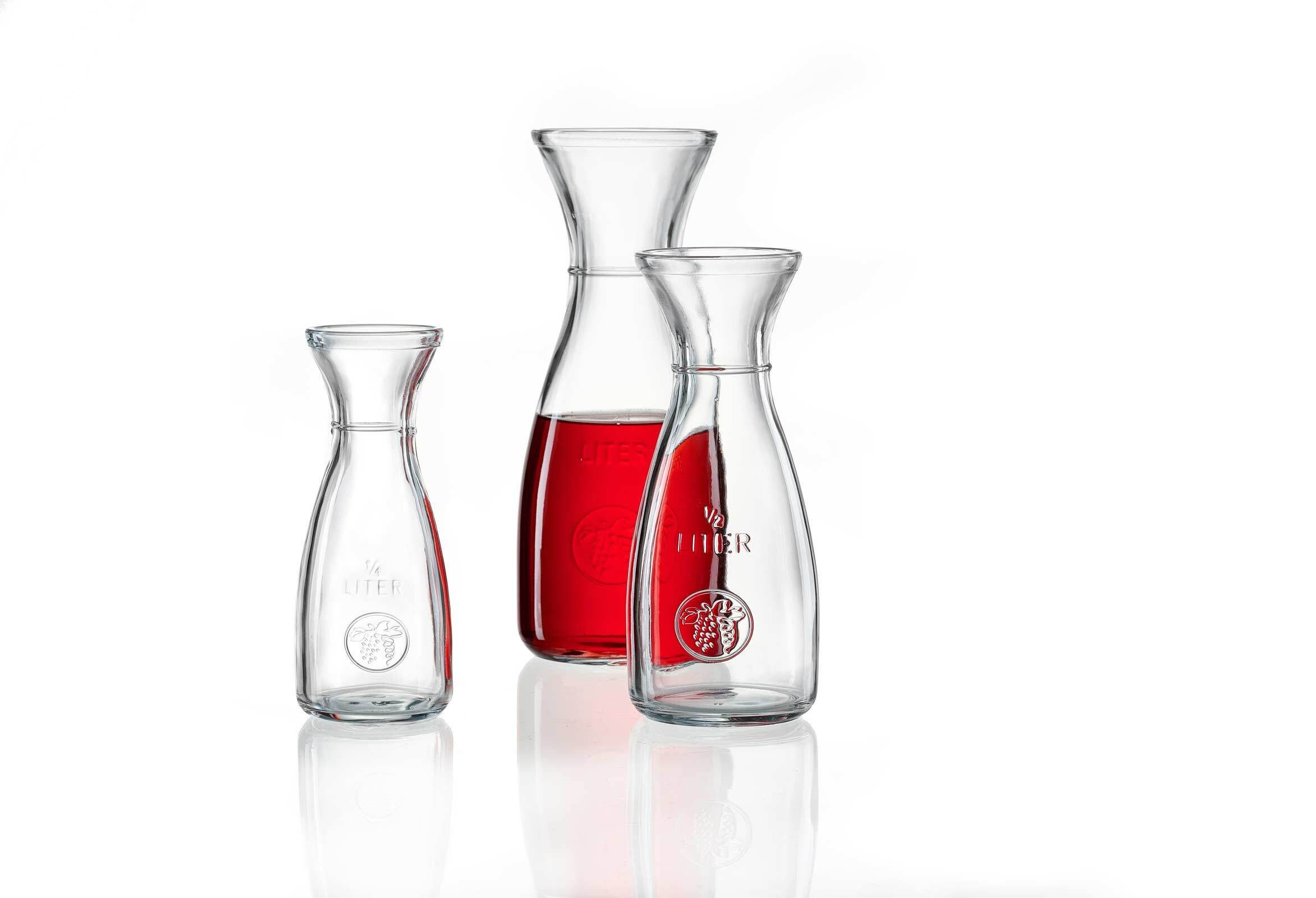 Ritzenhoff & Breker Karaffe Bordeaux Karaffen 250 ml 12er Set, (12x Karaffe, 12-tlg)