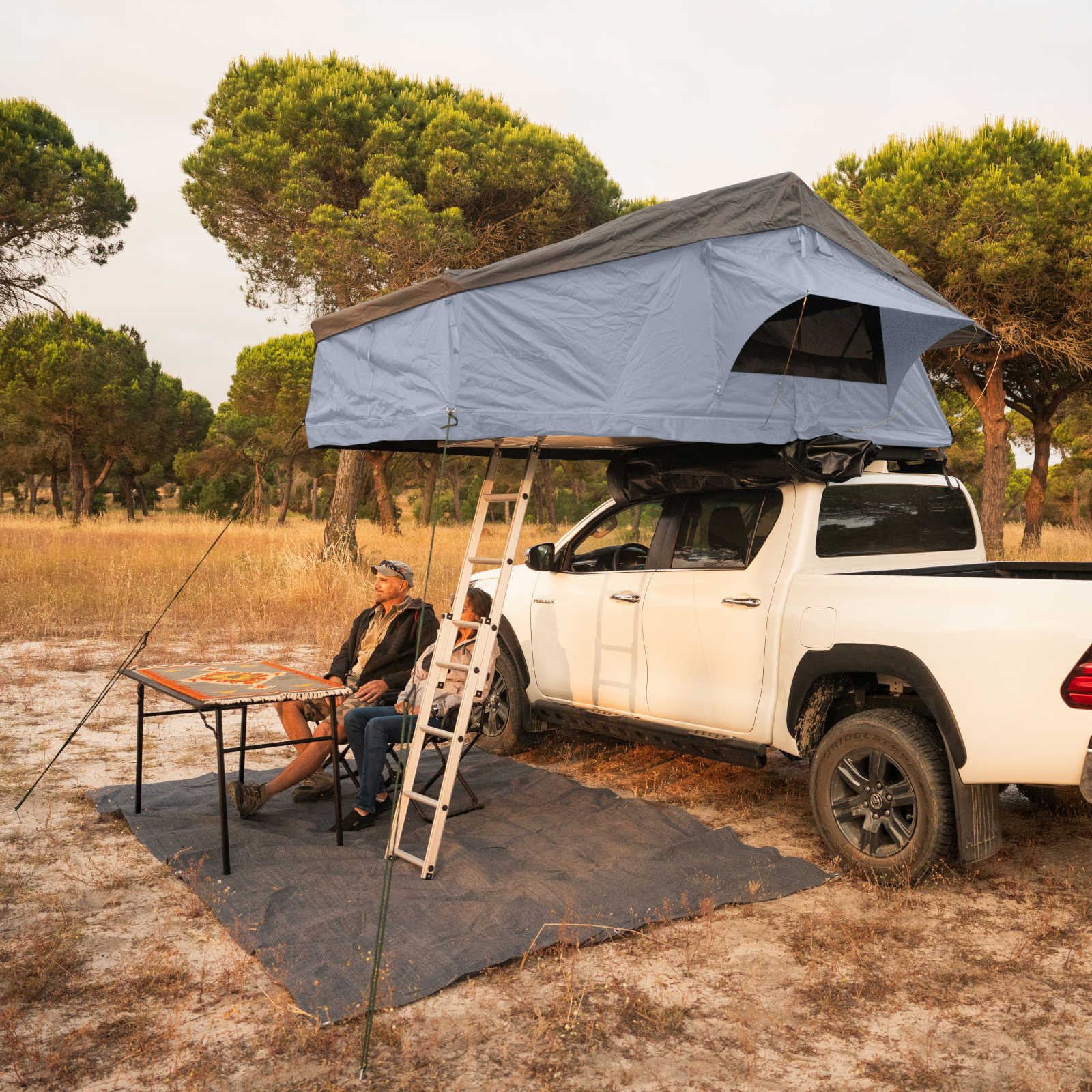 Prime Tech Dachzelt Extended Pro L, Personen: 2